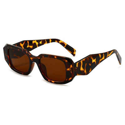 Coonoor Sonnenbrille Rechteck, für Frauen Männer, Trendy Retro 90's Vintage Square Frame UV400