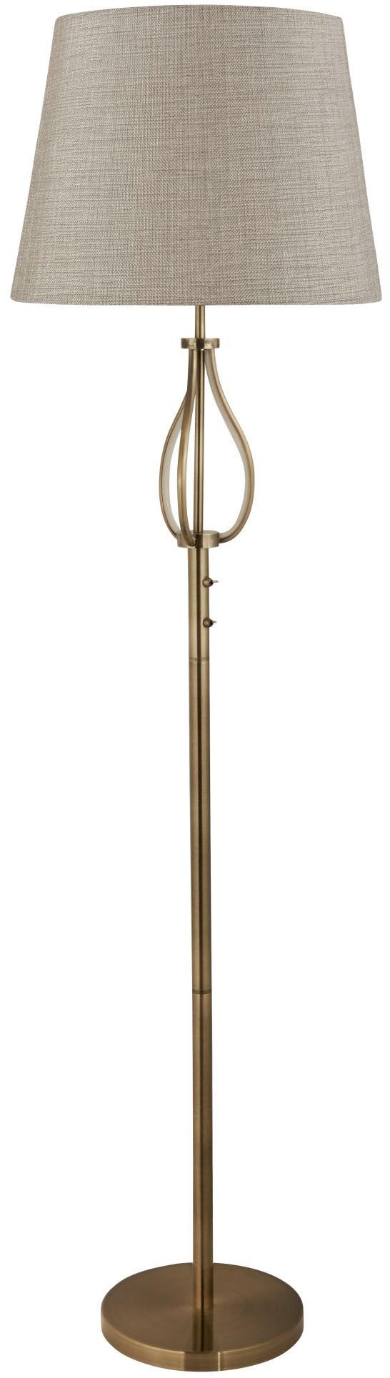 Searchlight Stehlampe Vegas Floor Lamp, Leuchtmittel wechselbar