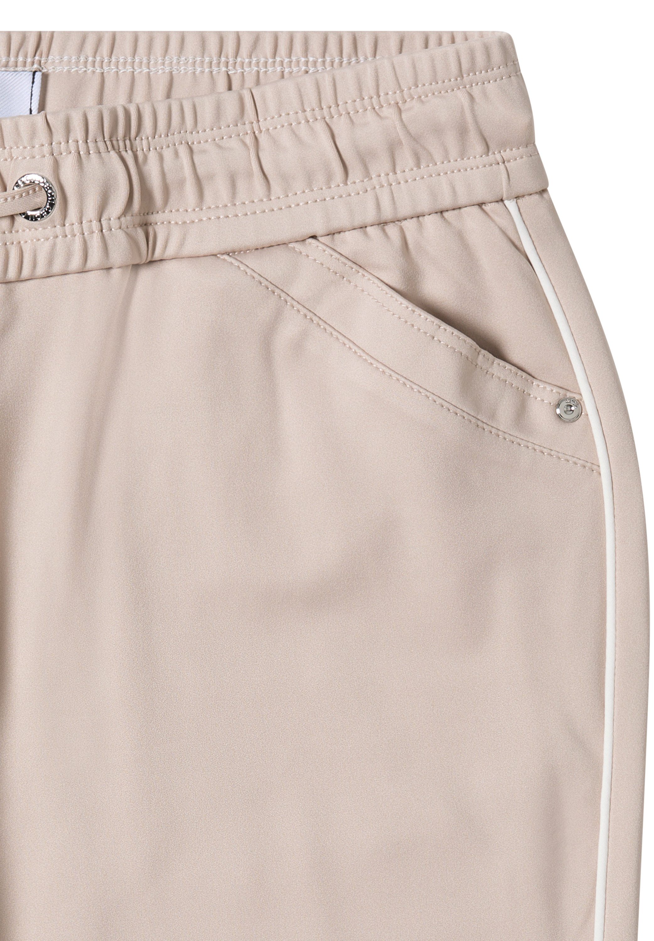 CECIL Stoffhose Style Tracey mit Gallonstreifen und elastischem Bund mit Tunnelzug