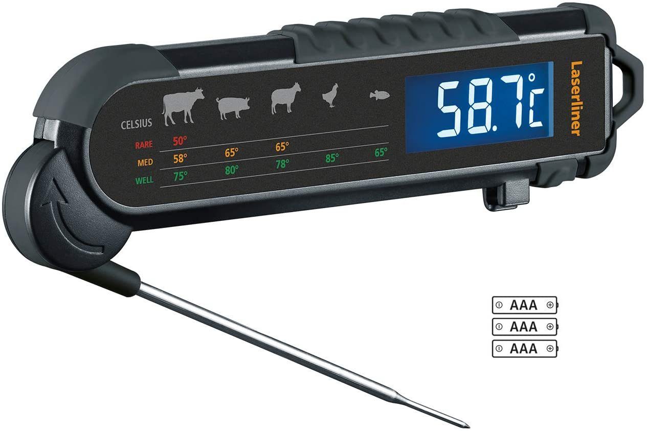 LASERLINER Grillthermometer Laserliner Grillthermometer Bratenthermometer ThermoMaitre