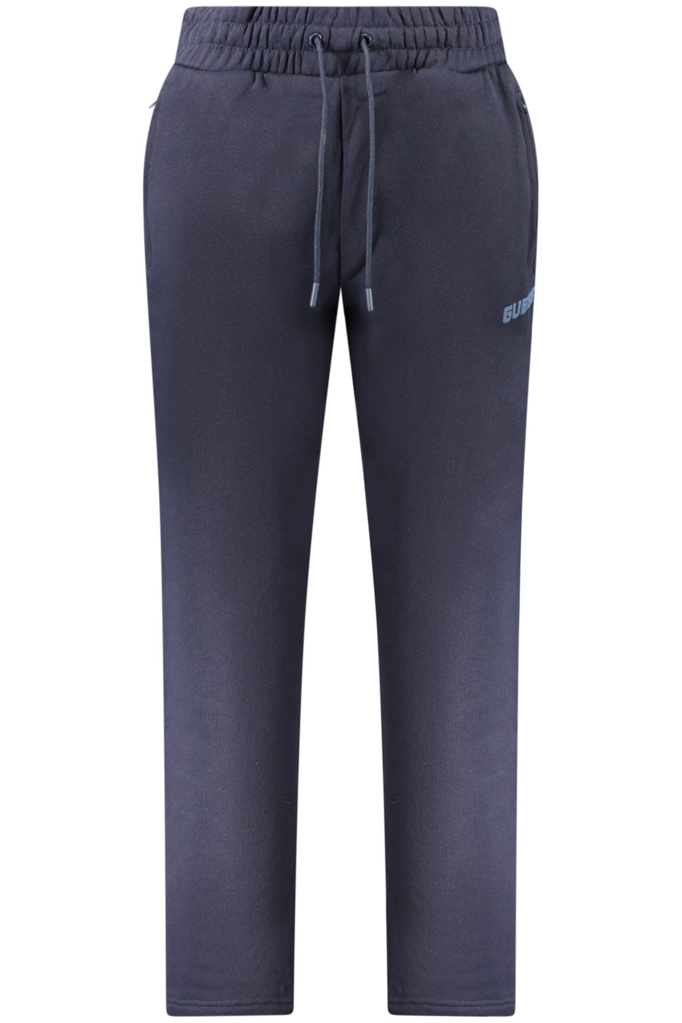 GUESS JEANS 5-Pocket-Hose Blaue Herren-Sporthose: Elastisch, Cargotaschen & Bio-Baumwolle