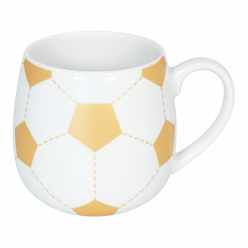 Könitz Кружки Fussball Gold, Porzellan