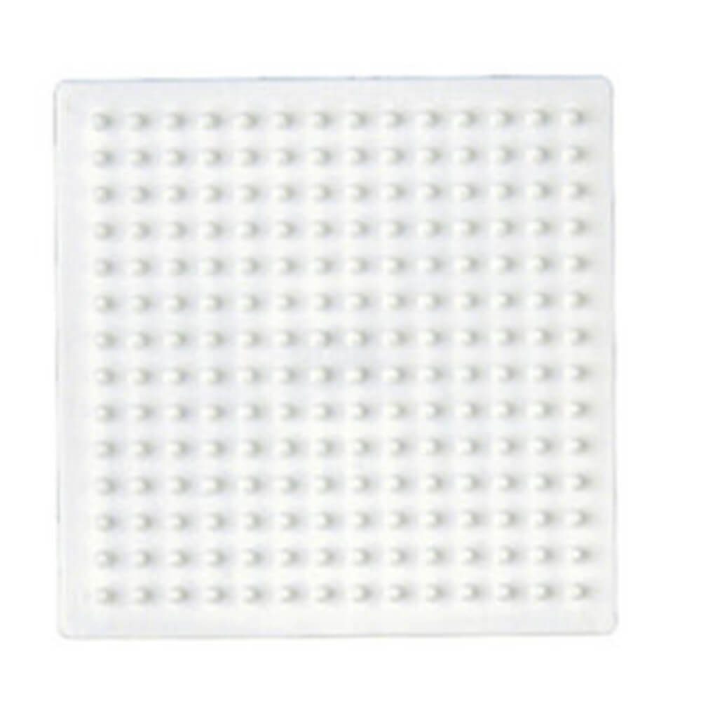 Hama Bügelperlen Hama Midi-Stiftplatte kl. Quadrat, weiß