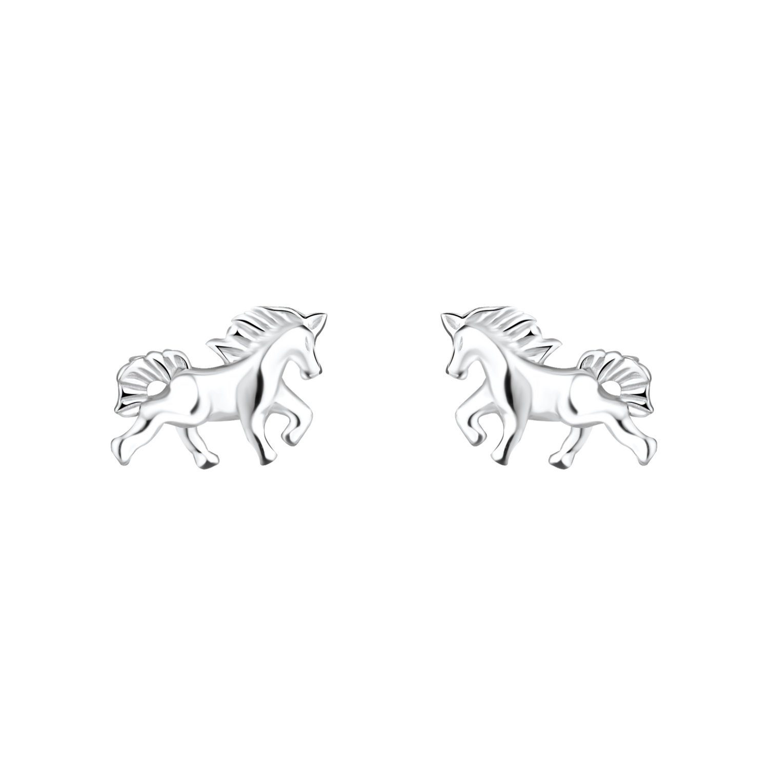 ALEXANDER YORK Paar Ohrstecker PFERD, 2-tlg., 925 Sterling Silber | Ohrstecker