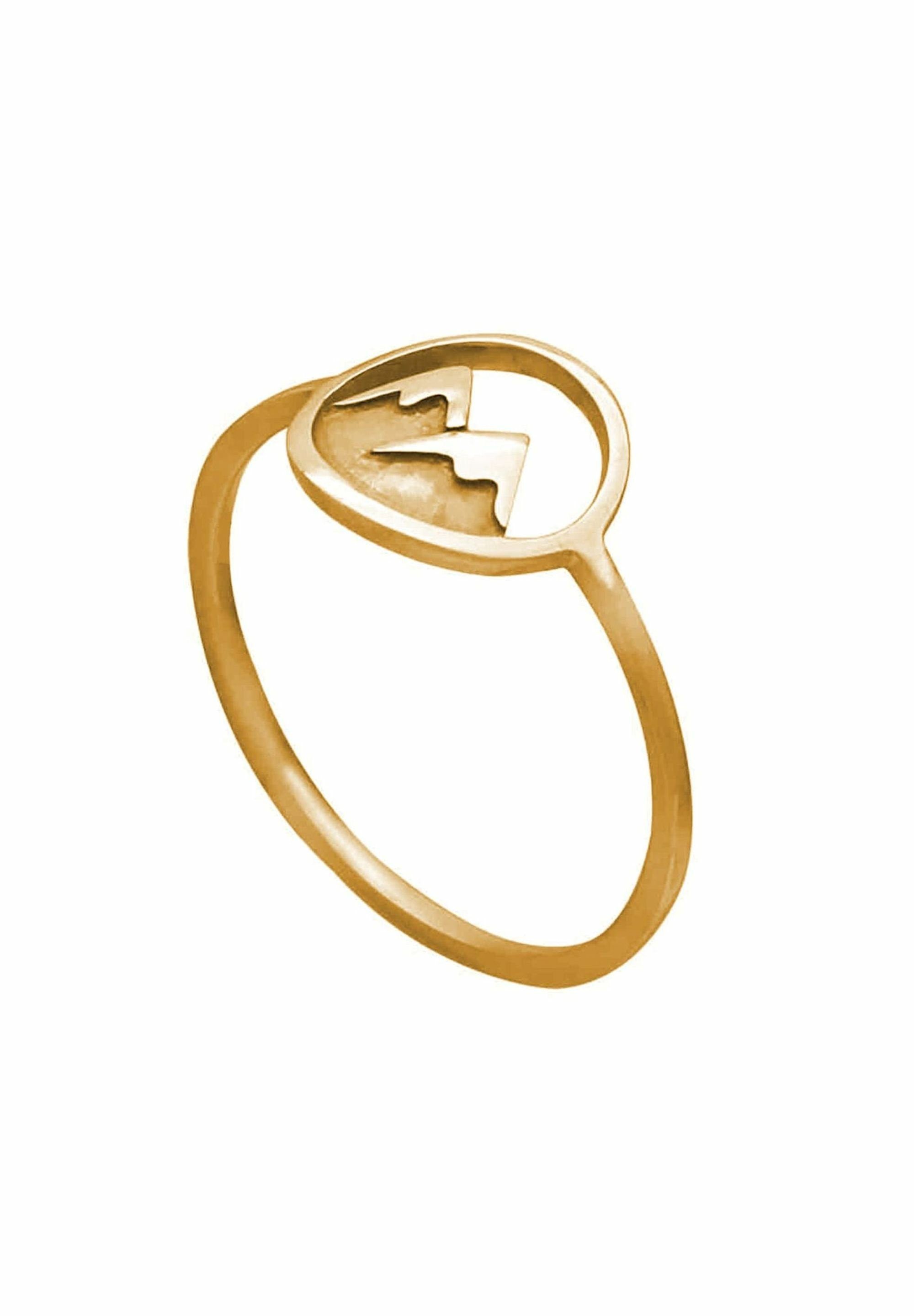 Gemshine Fingerring Alpin Berg Gipfel