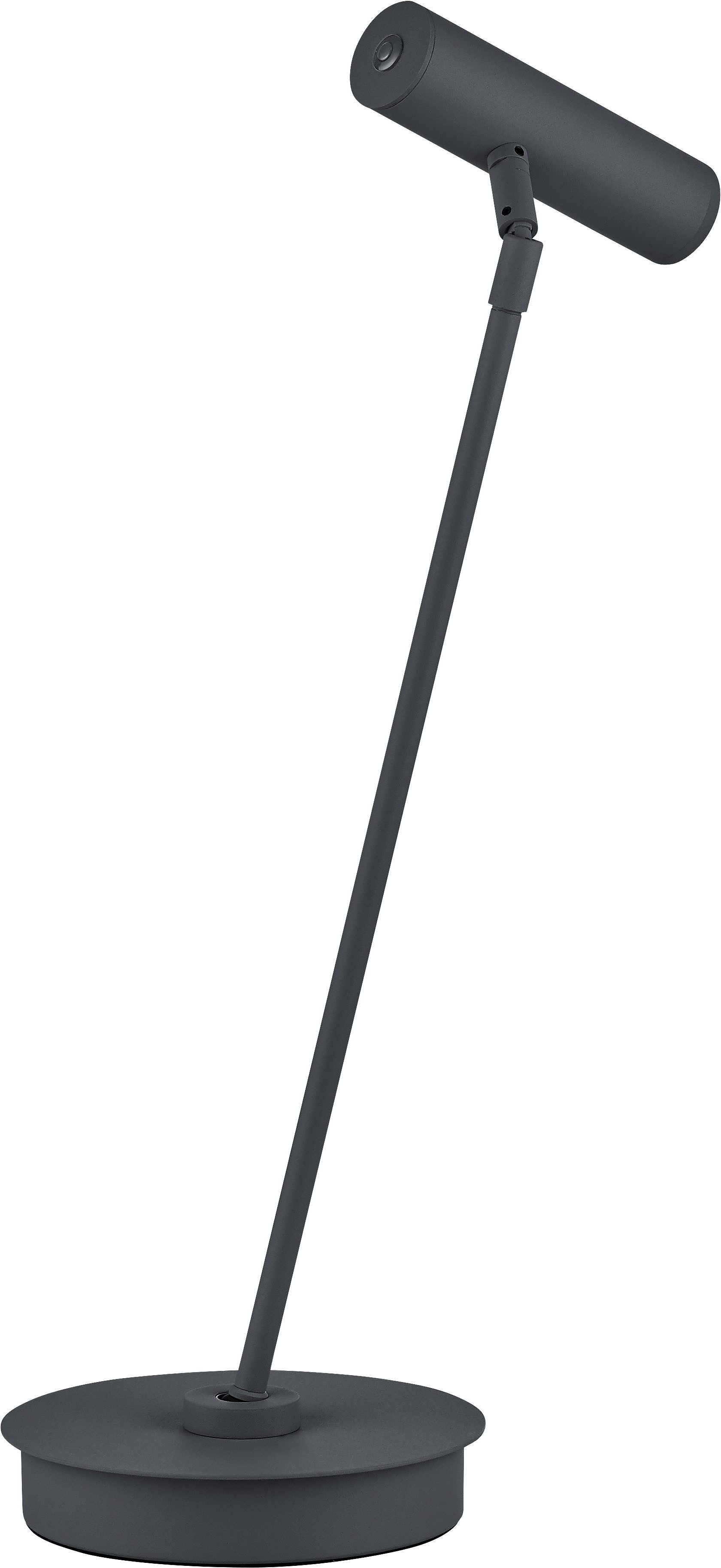 HELL höllisch gutes Licht LED Tischleuchte TOM PRO, LED fest integriert, warmweiß - kaltweiß, Tastdimmer, 3-Stufen CCT