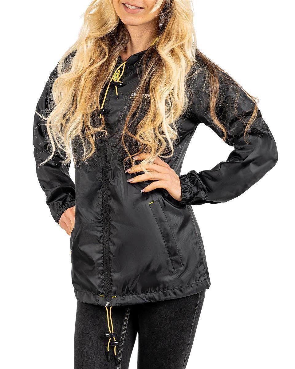 Windbreaker Leichte Regenjacke baboat Lady Black S