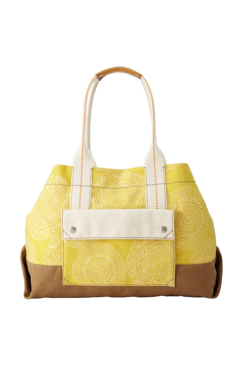 Handtasche Stoff Gelb Lena Tote - ZB5671700