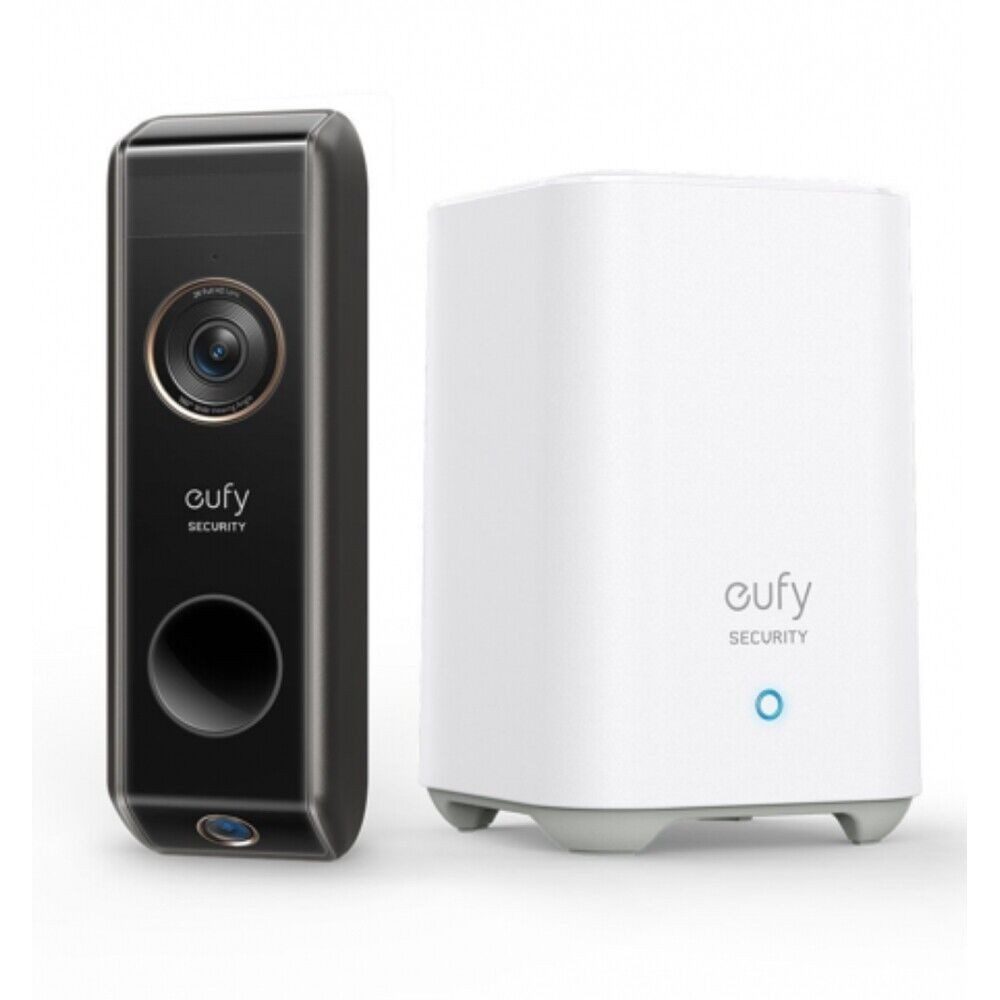 Anker eufy Smart Home Türklingel Eufy Doorbell 2 Pro Sicherheitskamera. (privater Haushalt, Video Türklingel, Paketerkennung, Personenerkennung, IR-Beleuchtung)