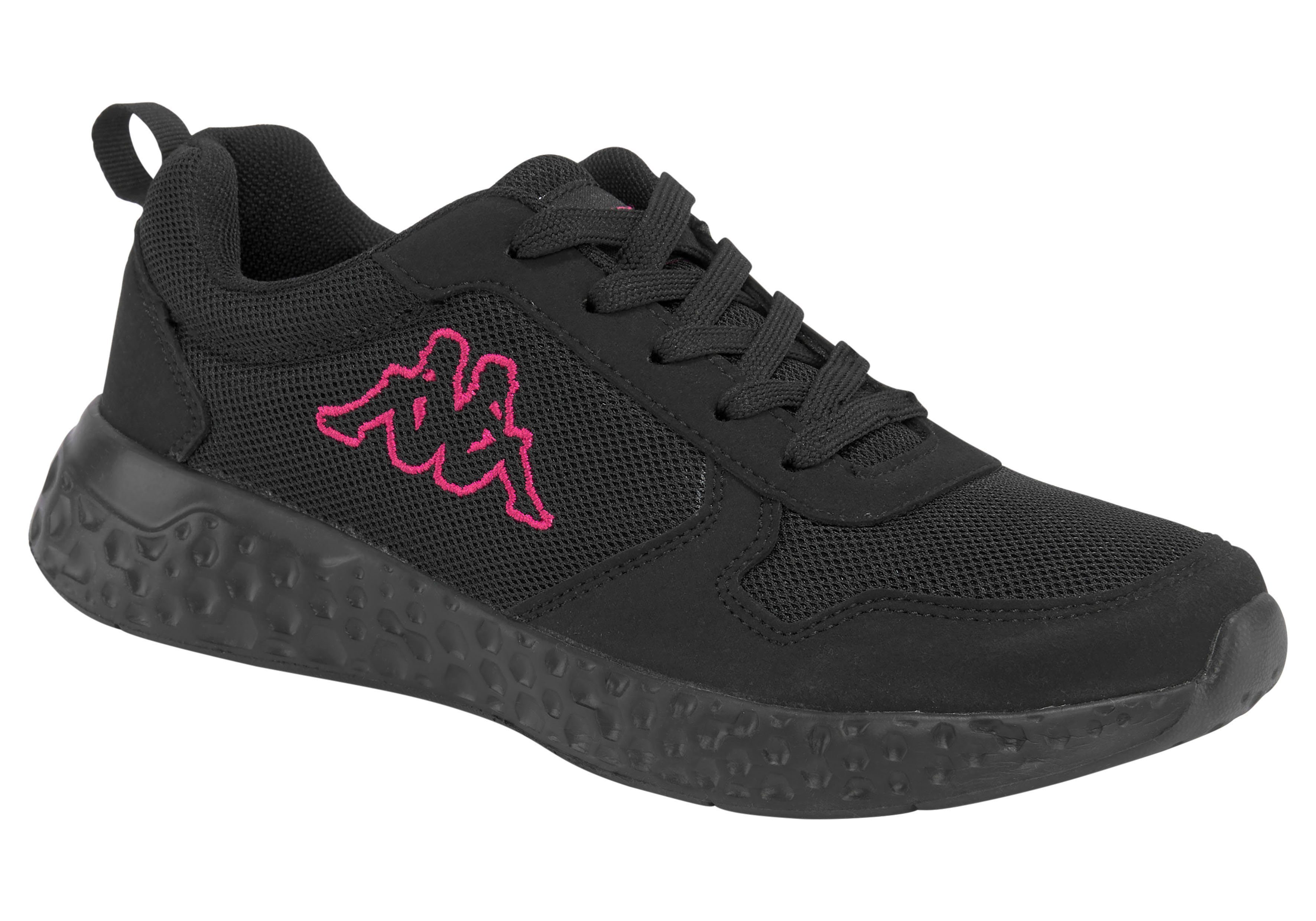 Kappa Sneaker schwarz-pink | 