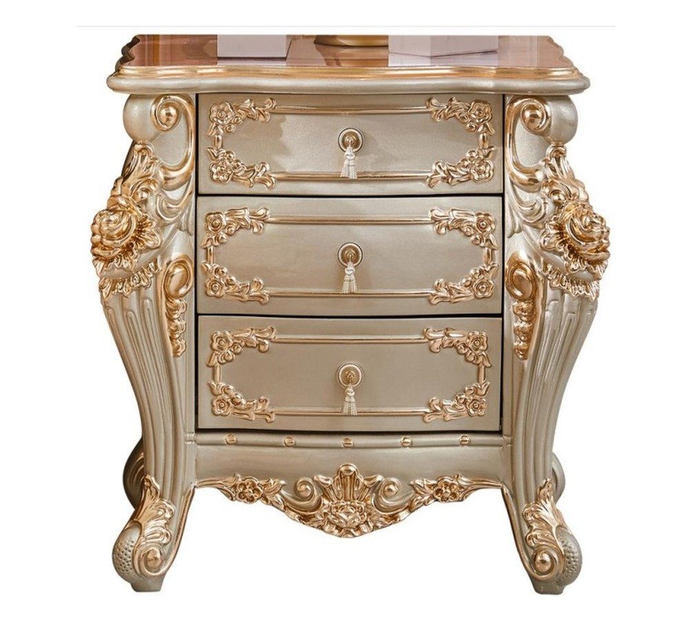 JVmoebel Nachtkonsole Klassisches Nachtkästchen Nachttisch Schlafzimmertisch