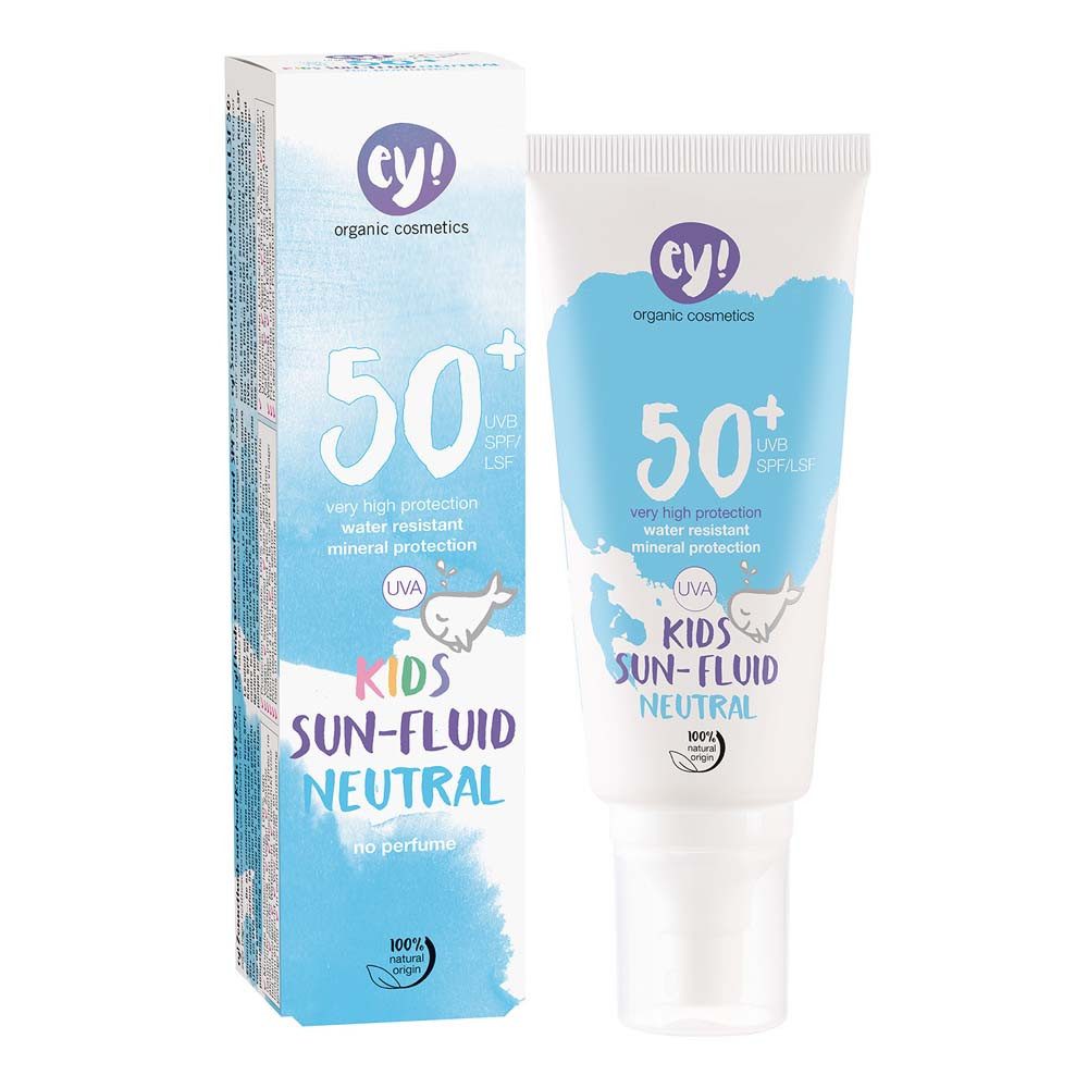 Eco Cosmetics Sonnenschutzpflege ey! Sun Fluid Neutral - LSF 50+ Kids 100ml