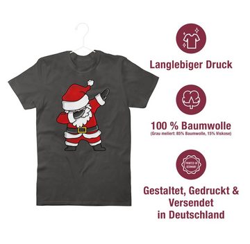 Shirtracer T-Shirt Dabbing Weihnachtsmann Weihachten Kleidung