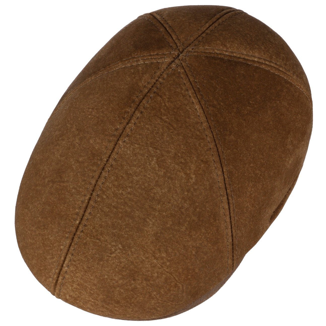 Stetson Flat Cap (1-St) Schirmmütze mit Schirm, Made in Germany