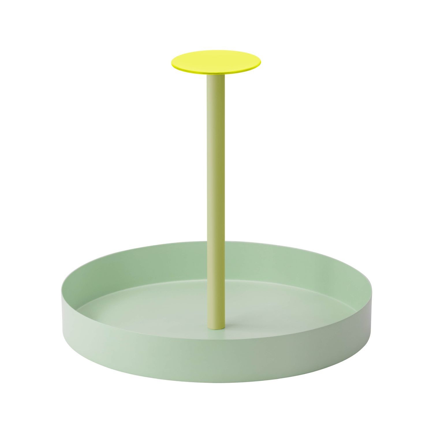 Remember Tablett Nana Lime, pulverbeschichtetes Metall