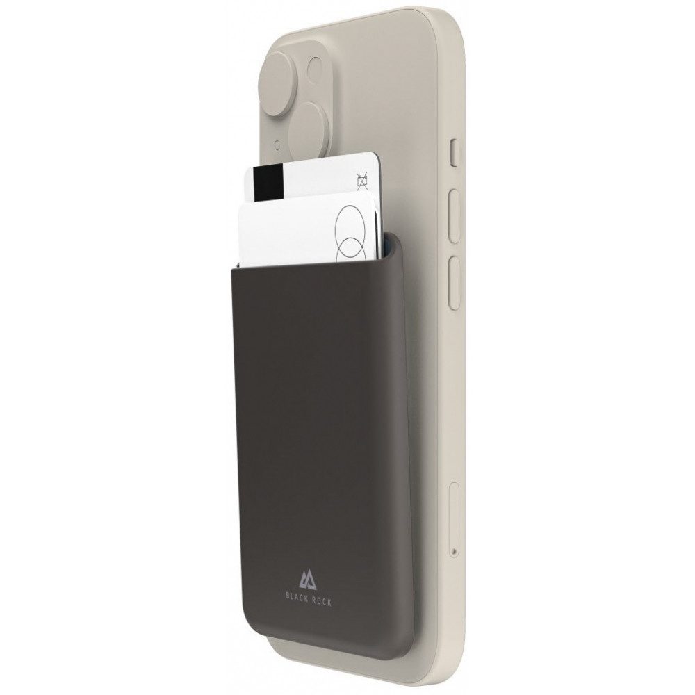 Black Rock Handyhülle Black Rock Mag Urban Wallet schwarz - Geldbörse. iPhone 12 und höher
