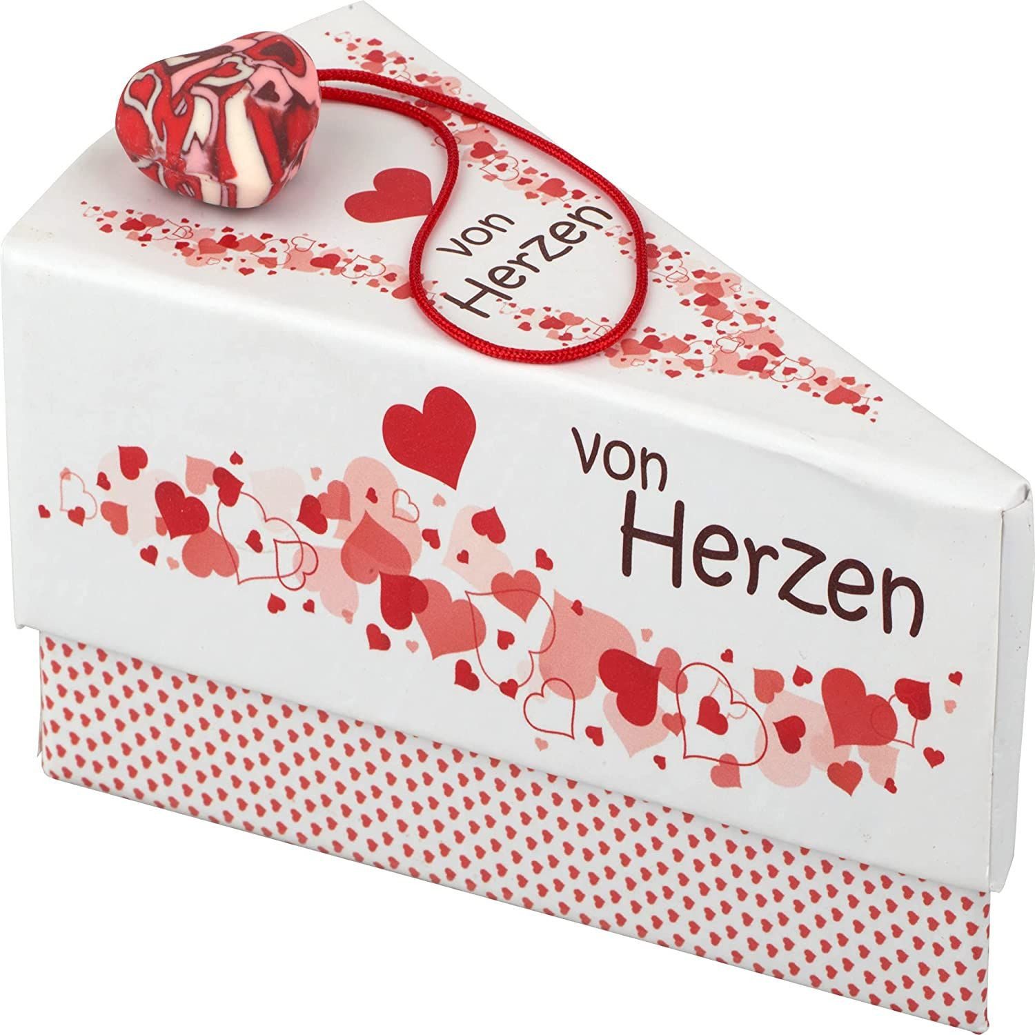 HERGO Creation Geschenkkarte Geschenkschachtel Herz/Von Herzen