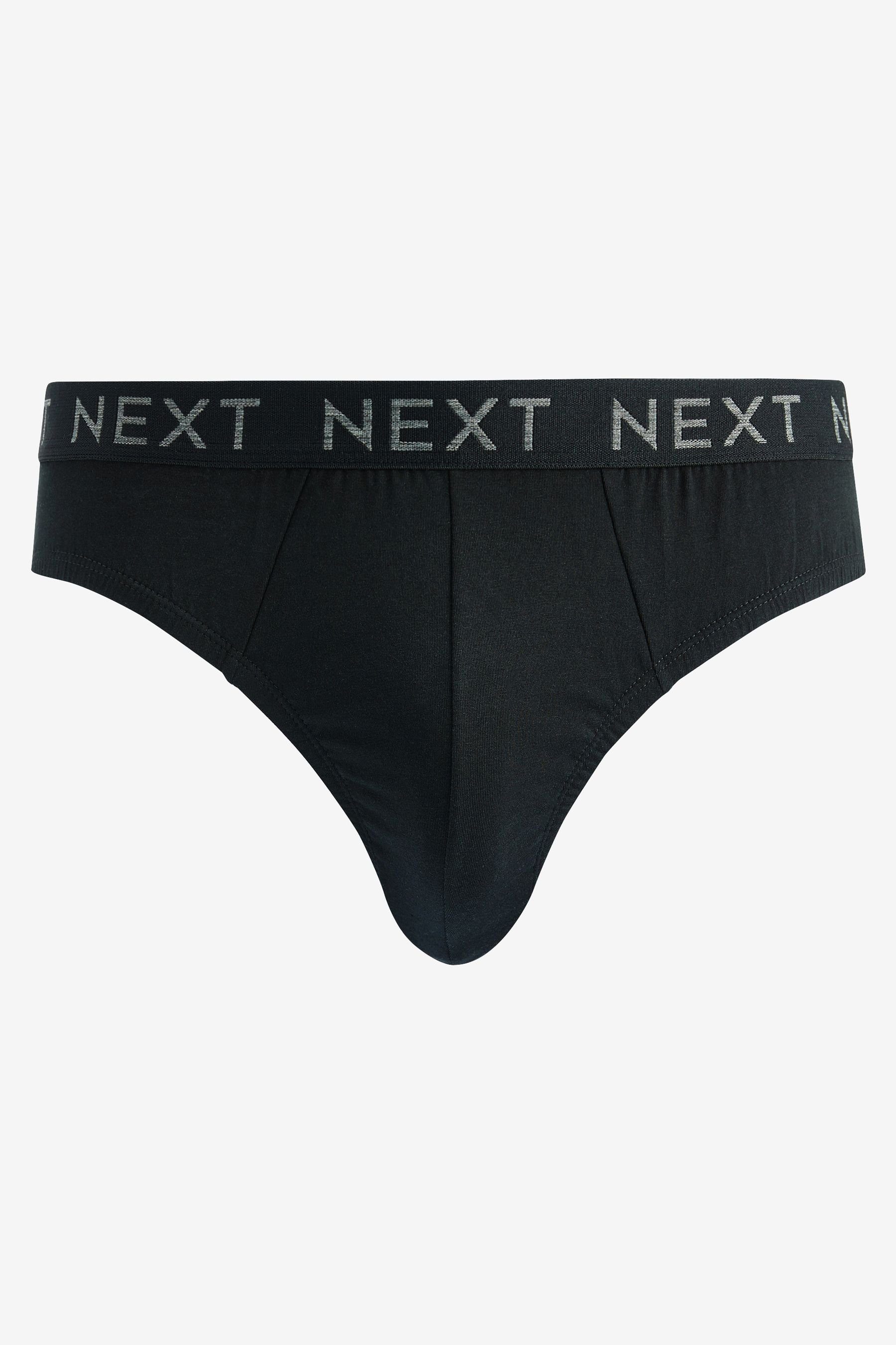 Black (4-St) Unterhosen 4er-Pack im Next Slip