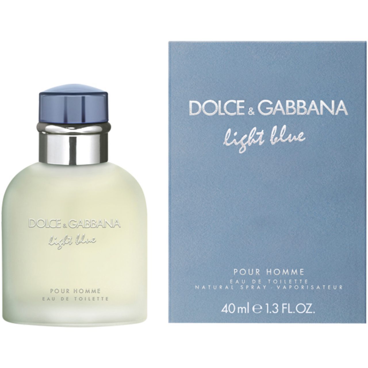 DOLCE & GABBANA Eau de Toilette Light Blue Pour Homme, Glasflakon, Parfüm EDT, Herrenduft