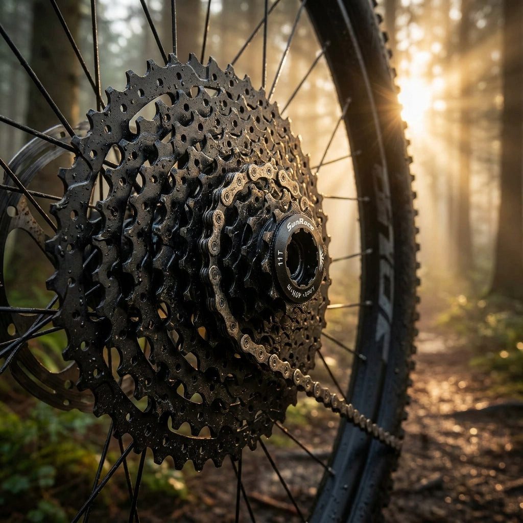 SunRace Zahnkranz SunRace Kassette CSMS8 EAY 11-fach Fluid Drive Plus 11-42 Zähne 11-13-