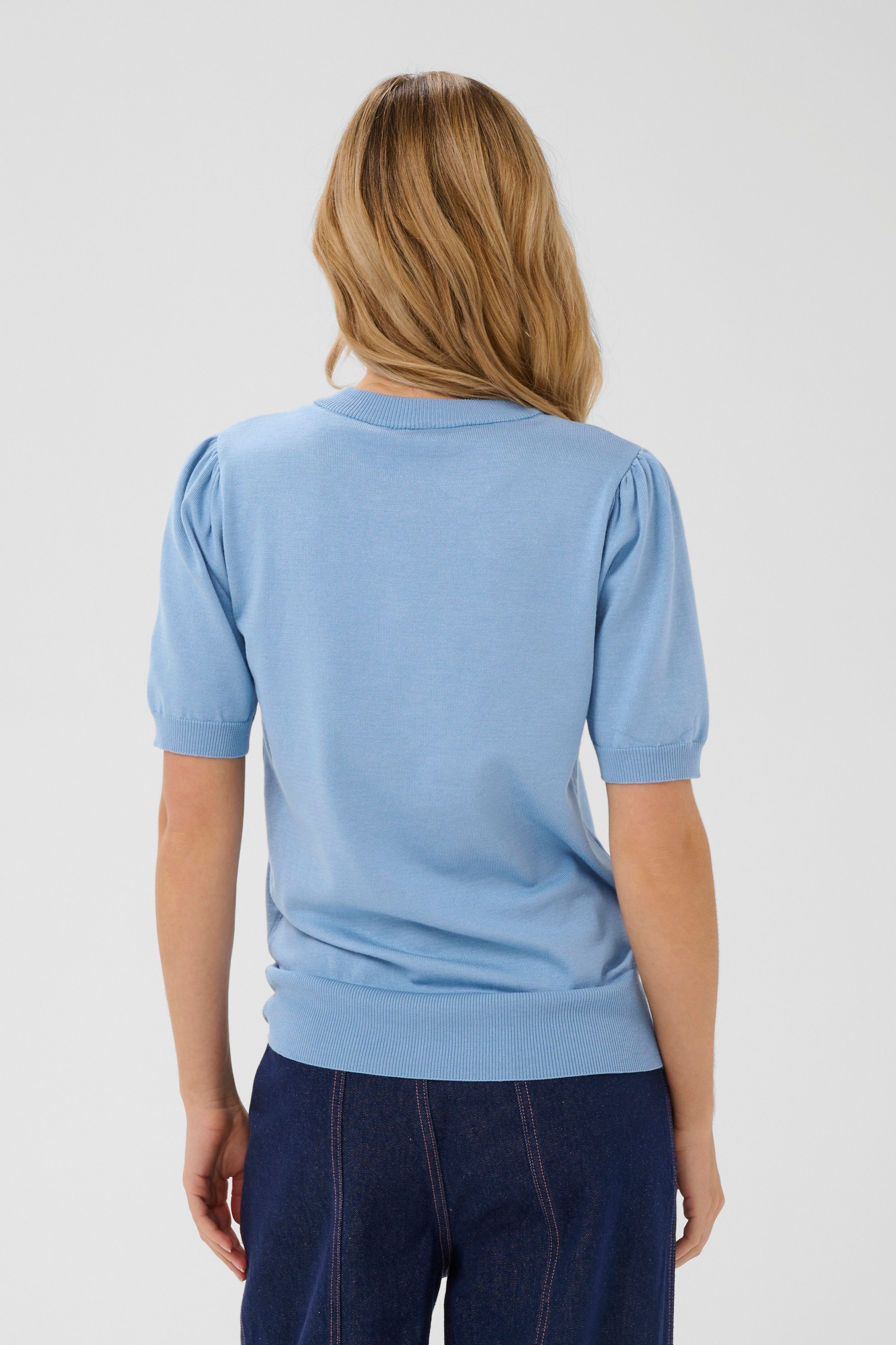 Saint Tropez Kurzarmpullover MilaSZ SS Viskosemischung, Classic fit günstig online kaufen