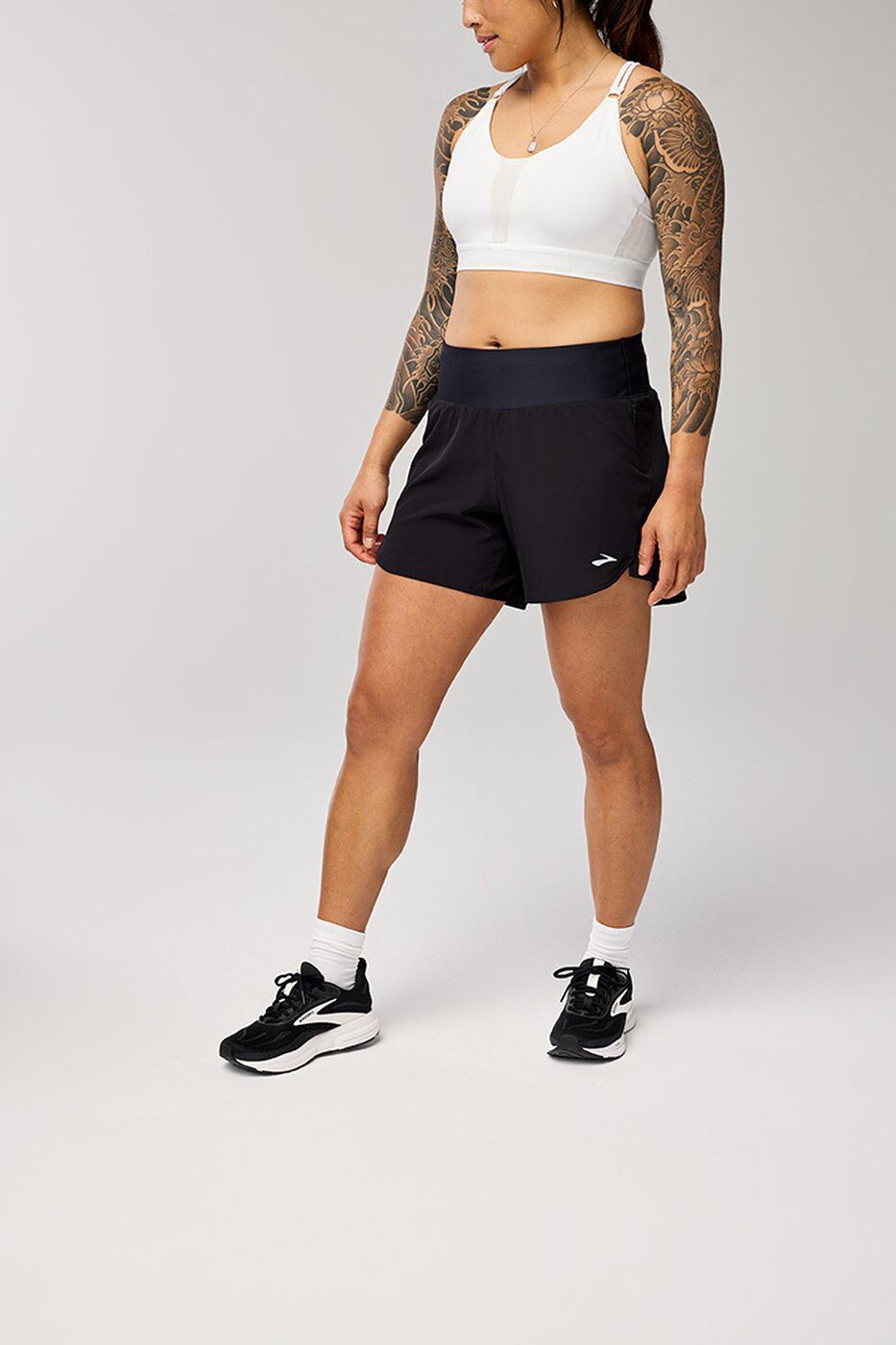 Brooks Laufshorts Chaser 5" Short 2.0 schwarz