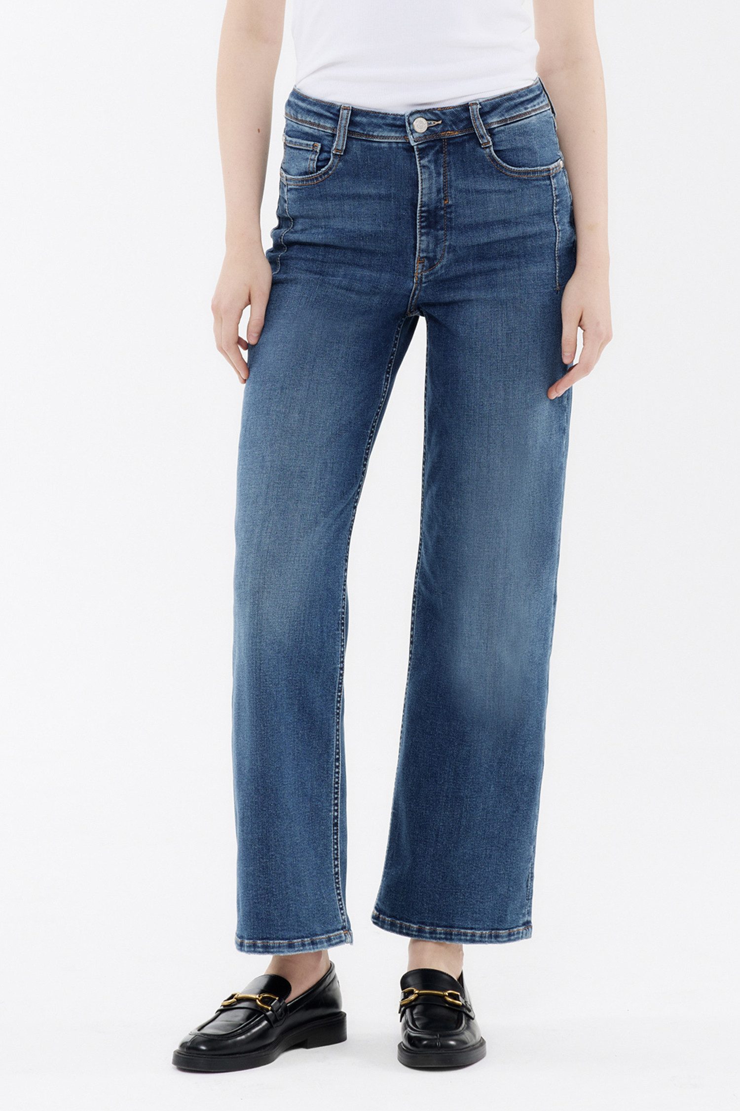 BLUE FIRE Stretch-Jeans BLUE FIRE JUDY stone 1156.265