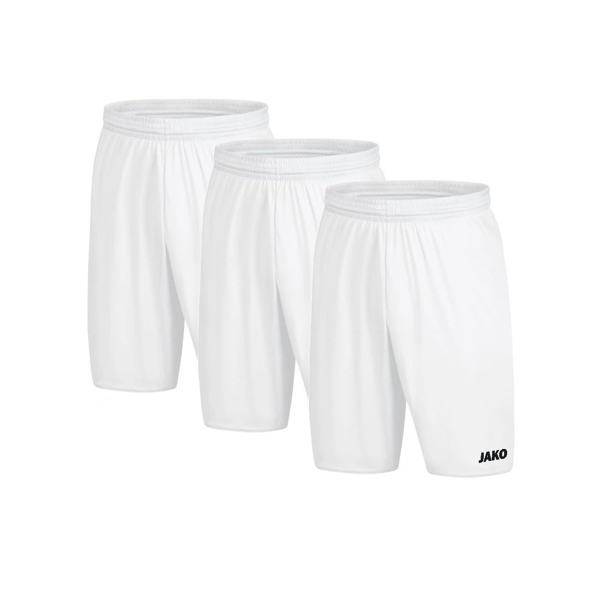 Jako Sweatbermudas Sporthose Manchester Fussball Short (Pack, 3 er Stück)