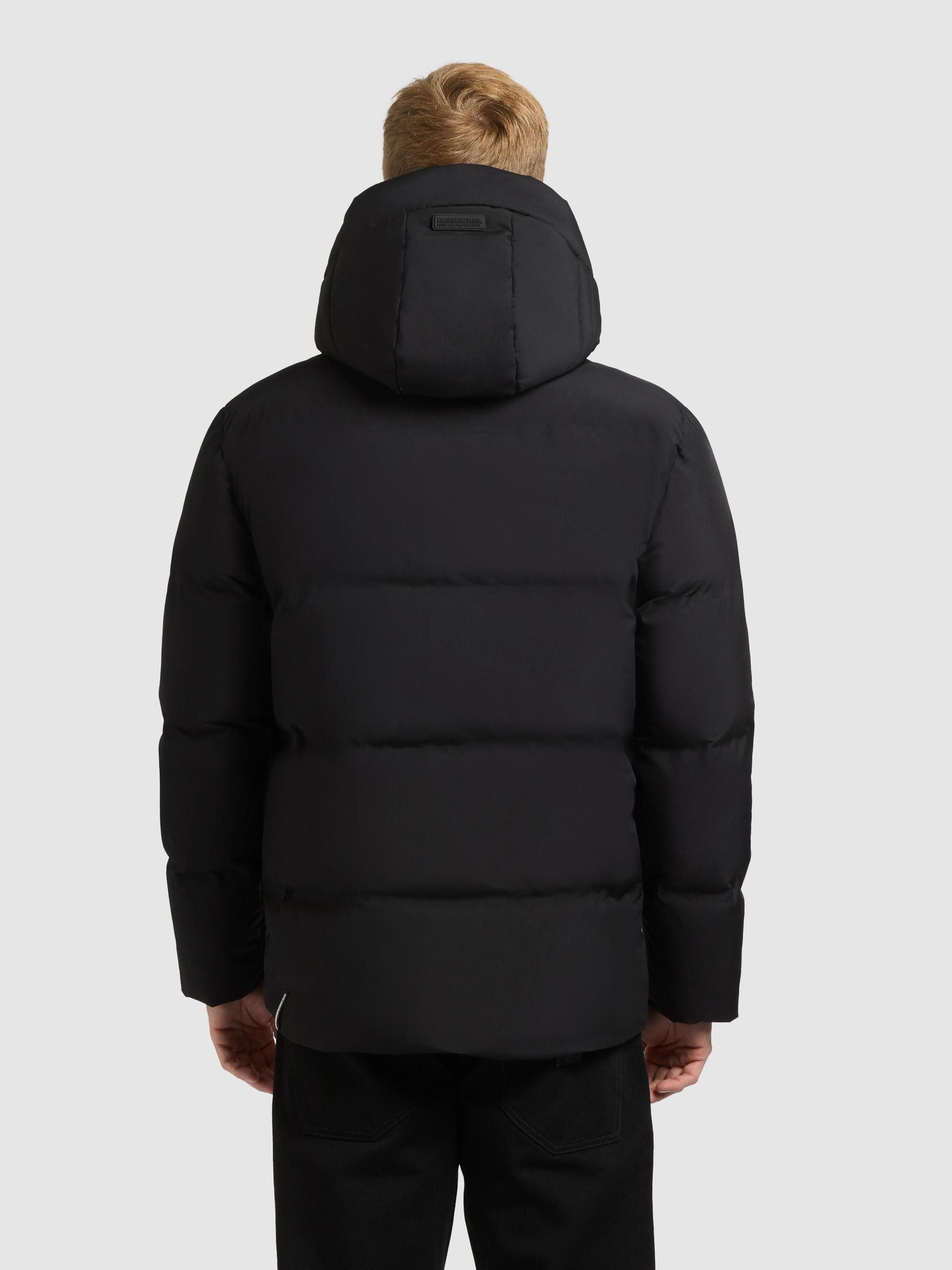 khujo Winterjacke Dave Warme Herren Outdoorjacke mit Rucksackträgern innen