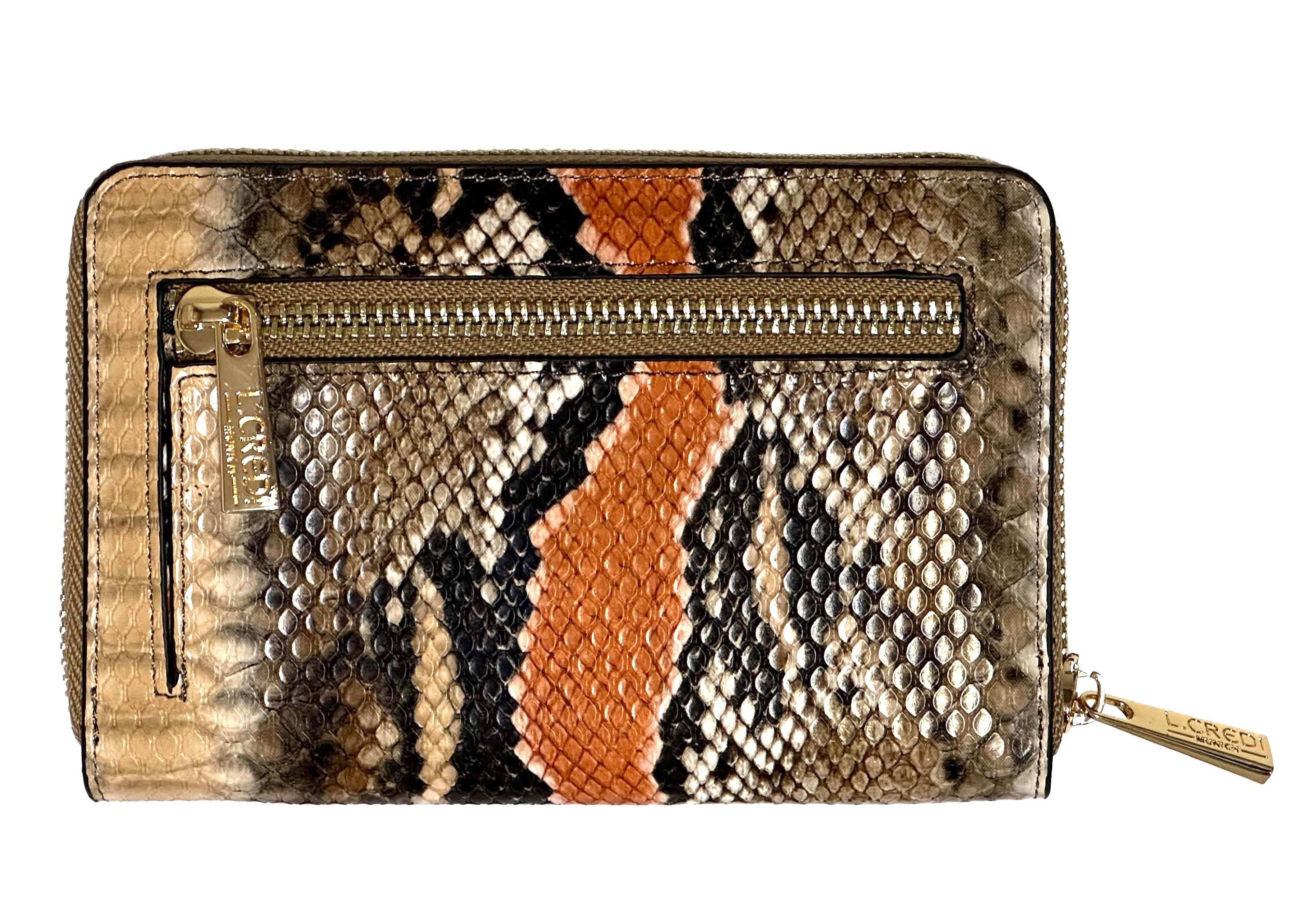 L. CREDI Geldbörse L.CREDI-Damen-Börse-RFID-Perenelle schwarz-braun (1-tlg. günstig online kaufen