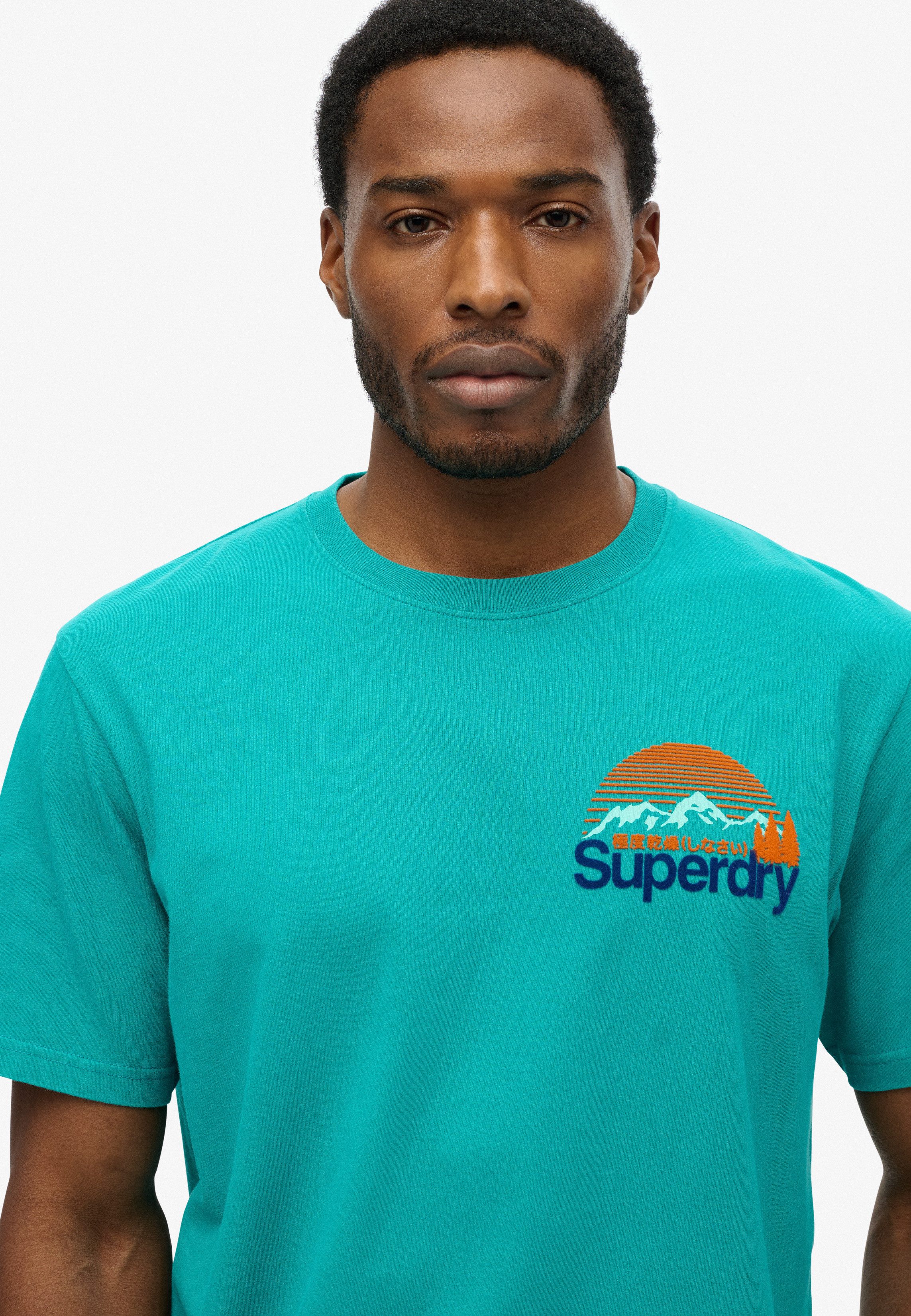 Superdry Rundhalsshirt CL GREAT OUTDOORS CHEST günstig online kaufen