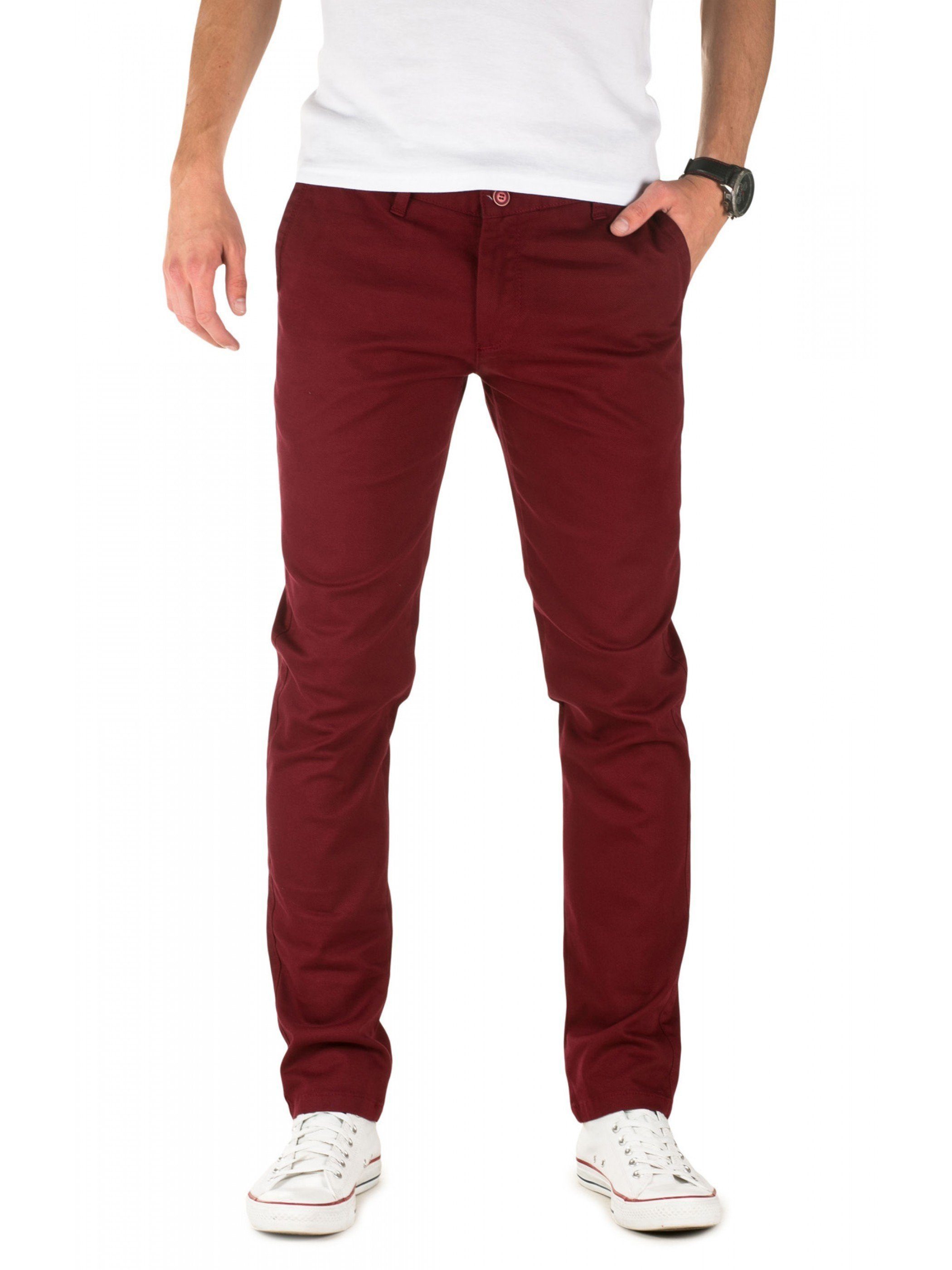 Pittman Chinohose Chino Pants Titibu Rot (tawny port 191725)