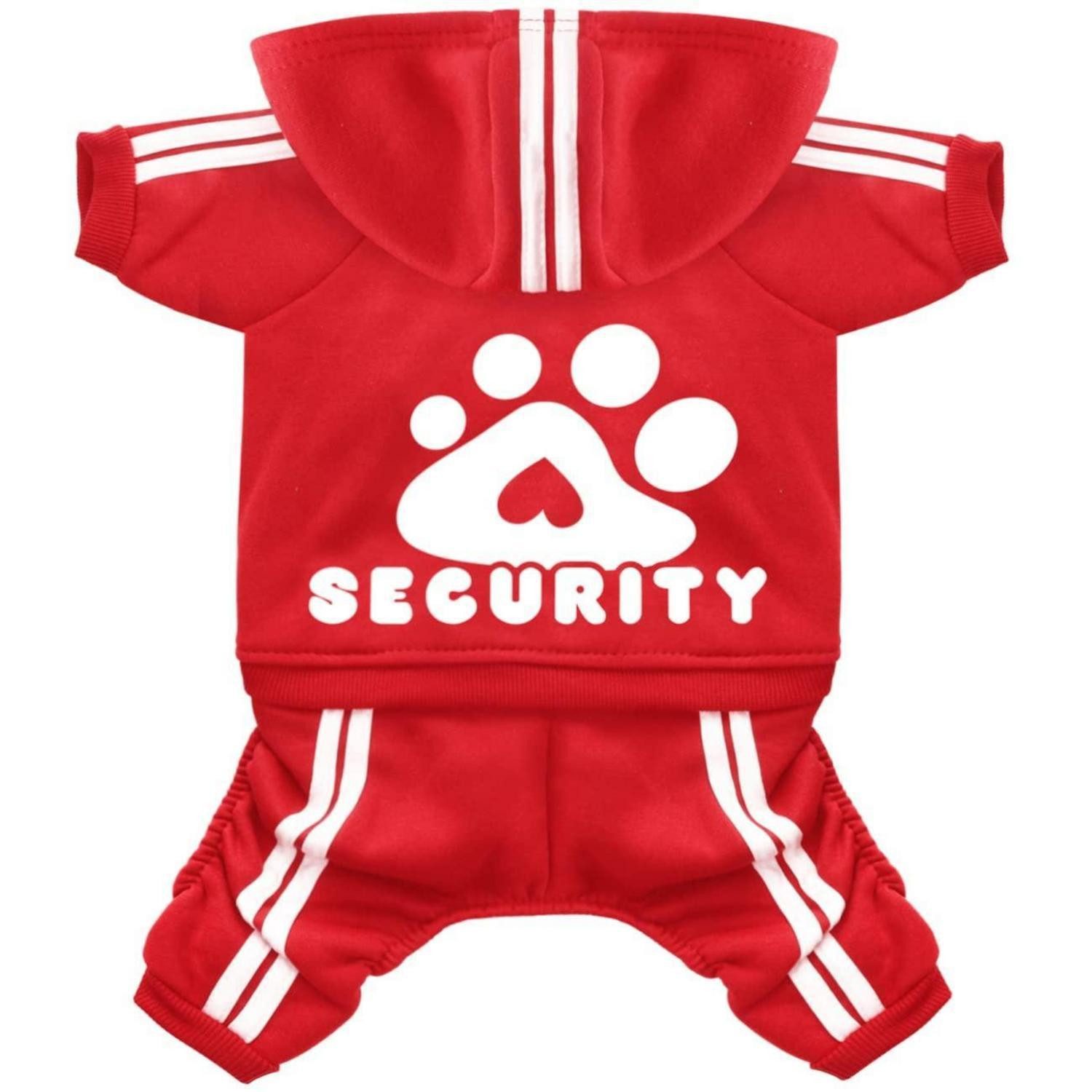 LuxusKollektion Hundepullover Hunde Hoodie Rot Gr. XS