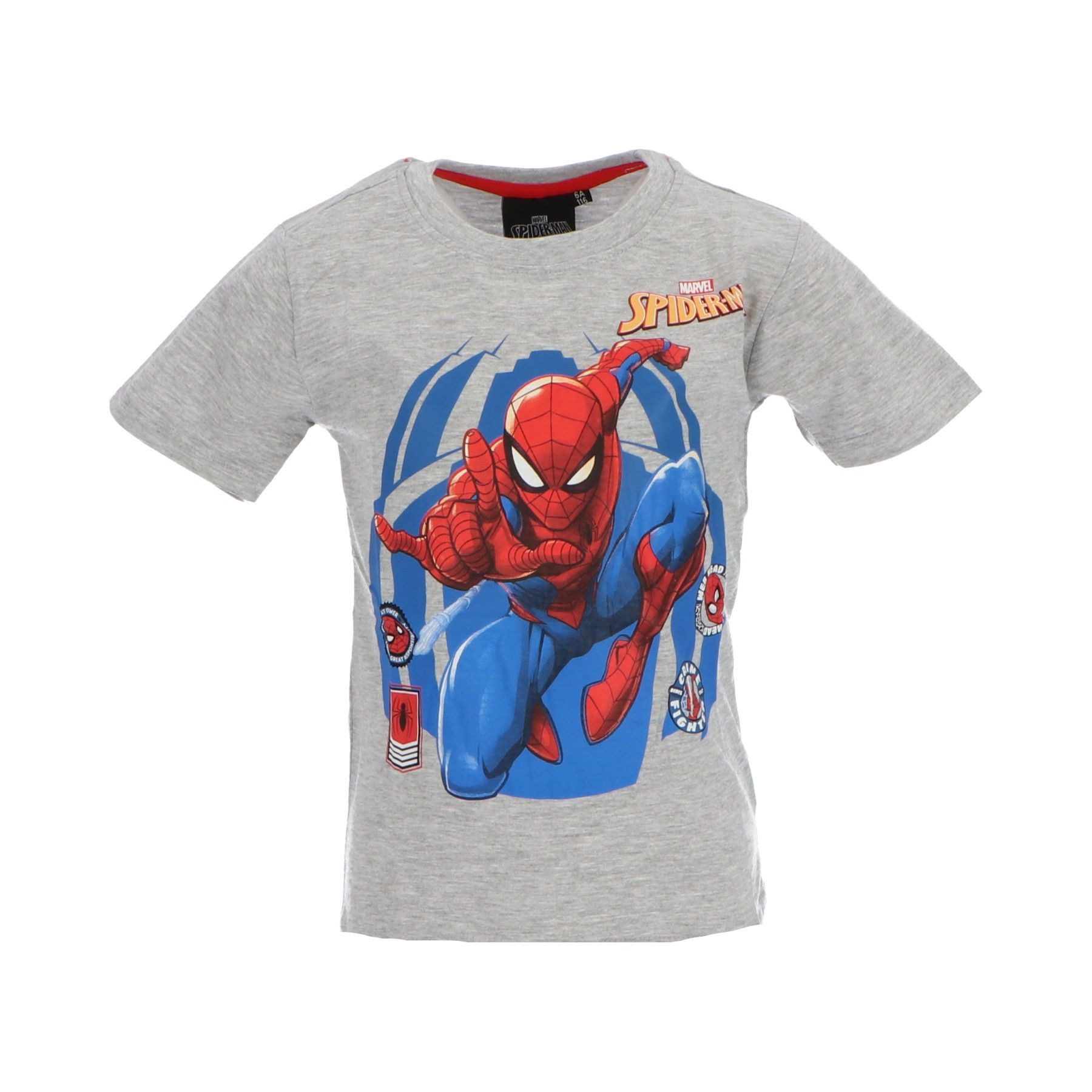 Spiderman T-Shirt Spiderman T-Shirt für Kinder mit Print aus Baumwolle kurzarm
