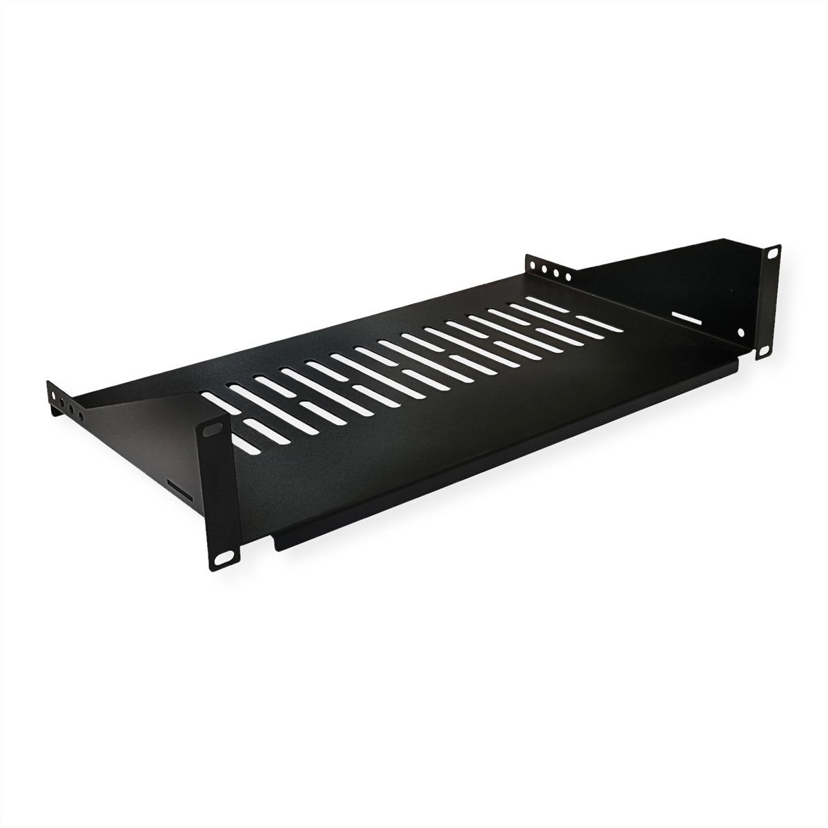 Netzwerkschrank 19"-Geräteträger, 485 x 250mm, 2HE, max. 15kg