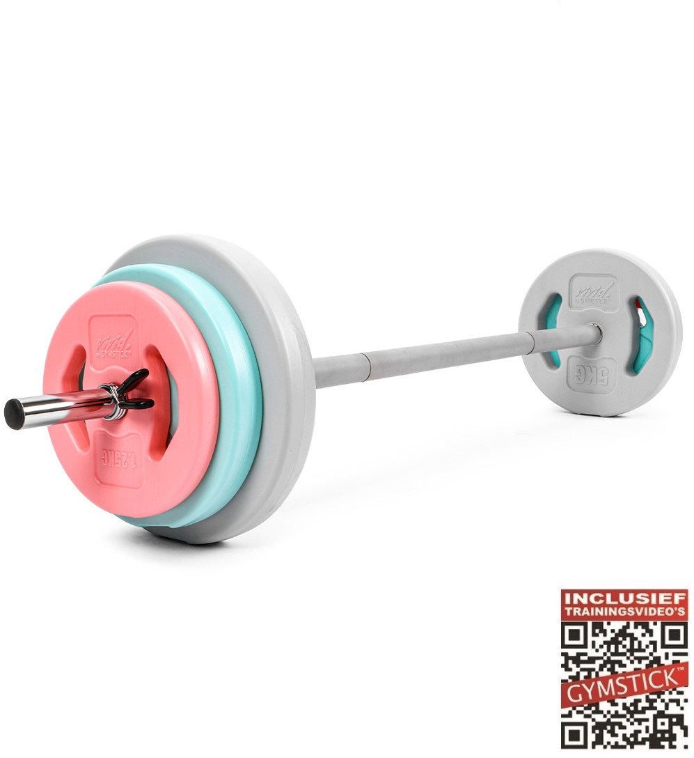 Gymstick Hantel-Set Gymstick Vivid Pump Set 20 kg mit Online Trainingsvideos