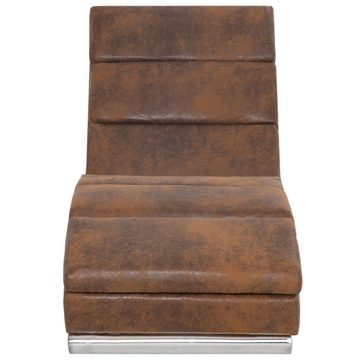 DOTMALL Chaiselongue Loungesessel mit verzinktem Stahl und die Kunstlederpolsterung