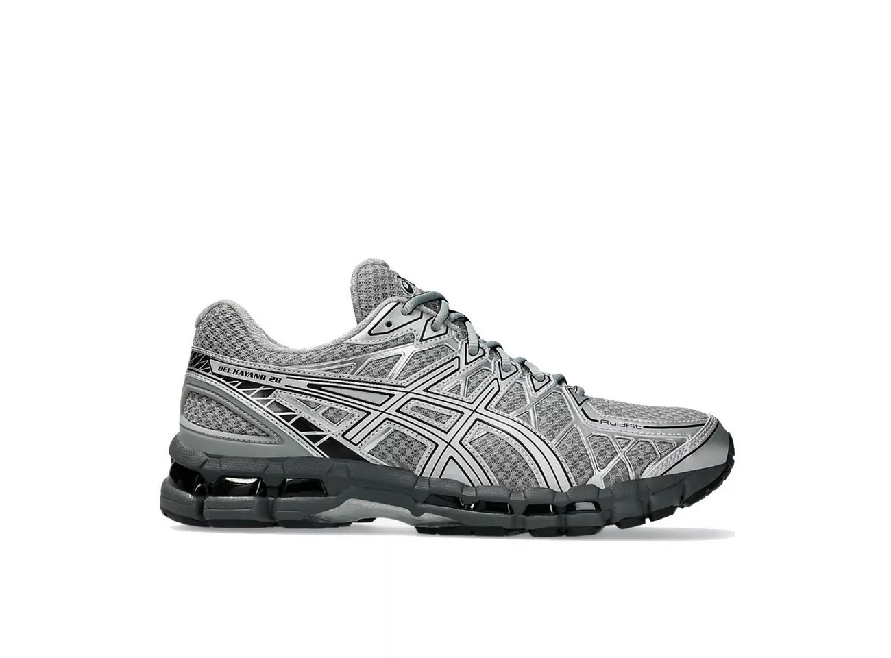 ASICS Asics Gel-Kayano 20 Herren Gravel Pure Silver Sneaker