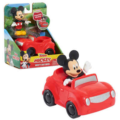 JustPlay Spielfigur Mickey Mouse On The Move Vehicle Asst.