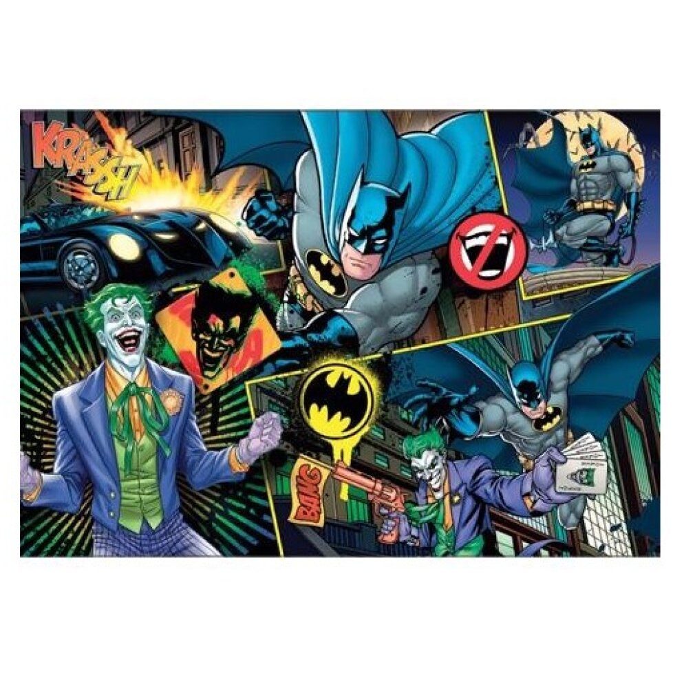 Clementoni® Puzzle DC Comics Batman Puzzle 104Stück, Puzzleteile