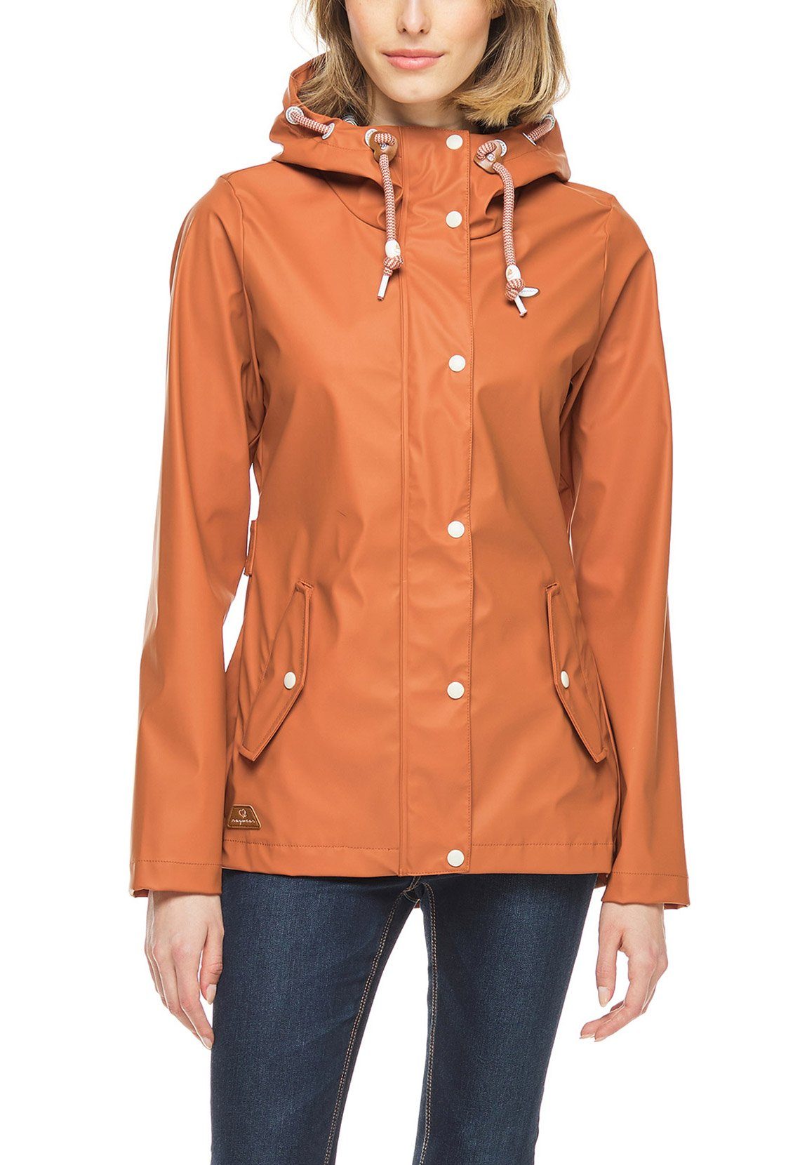 Ragwear Winterjacke Ragwear Damen Jacke MARGE 2231-60007 Terracotta 6001 Braun