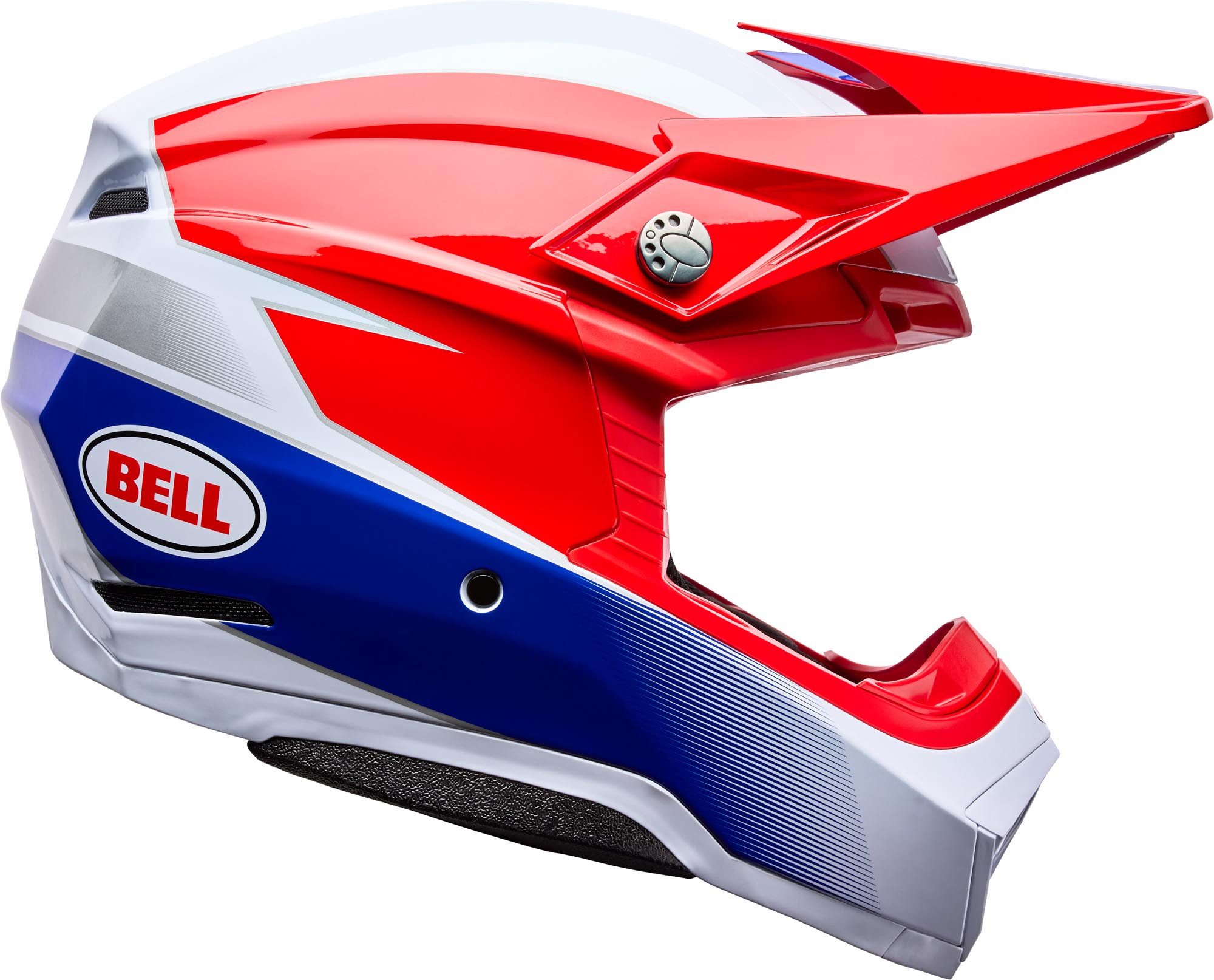 Bell Motocrosshelm Moto-10 MIPS Falcon Motocross Helm, herausnehmbares Innenfutter,belüftet