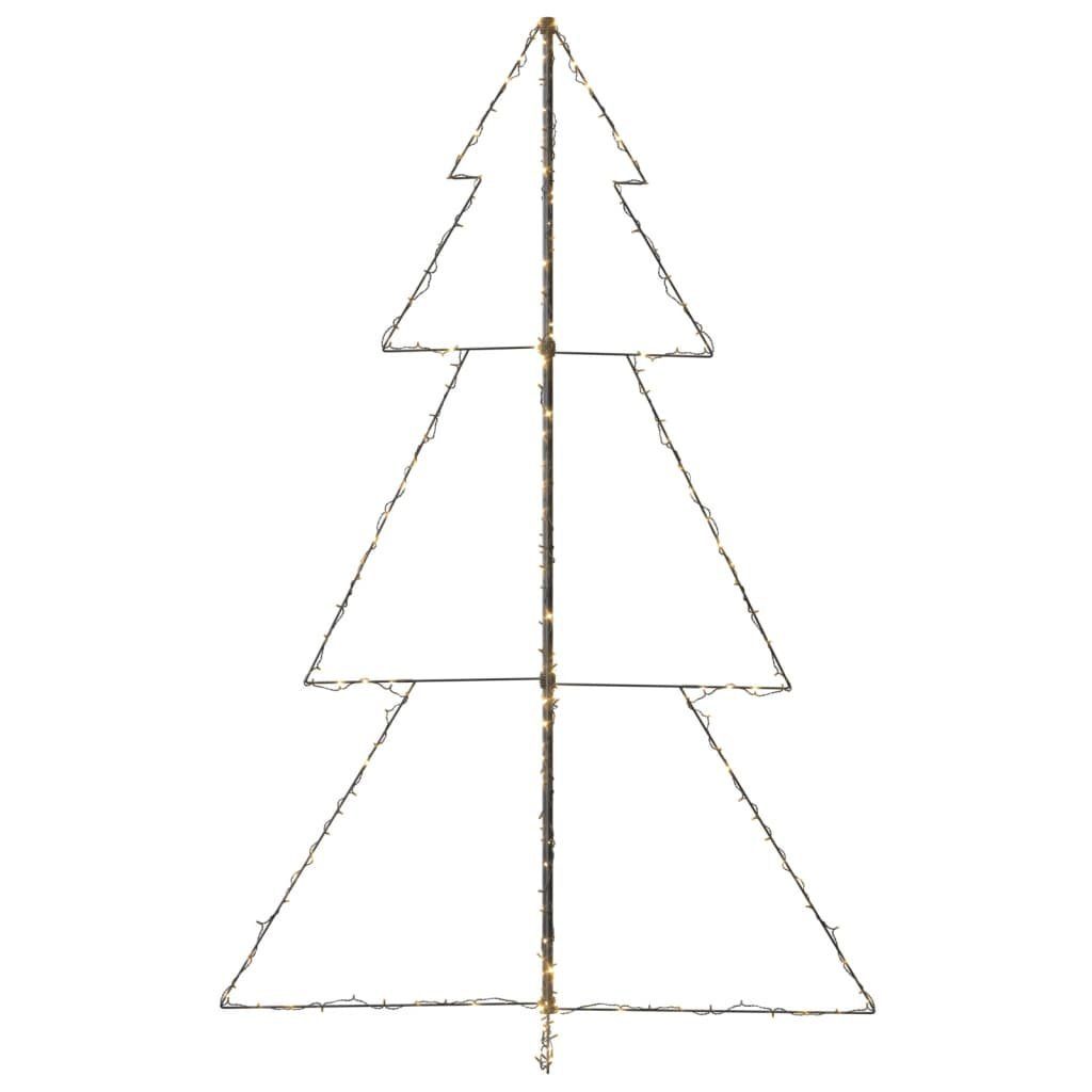 118x180 Indoor vidaXL 240 LED Kegelform Baum Warmweiß LEDs Outdoor cm Weihnachtsbaum in
