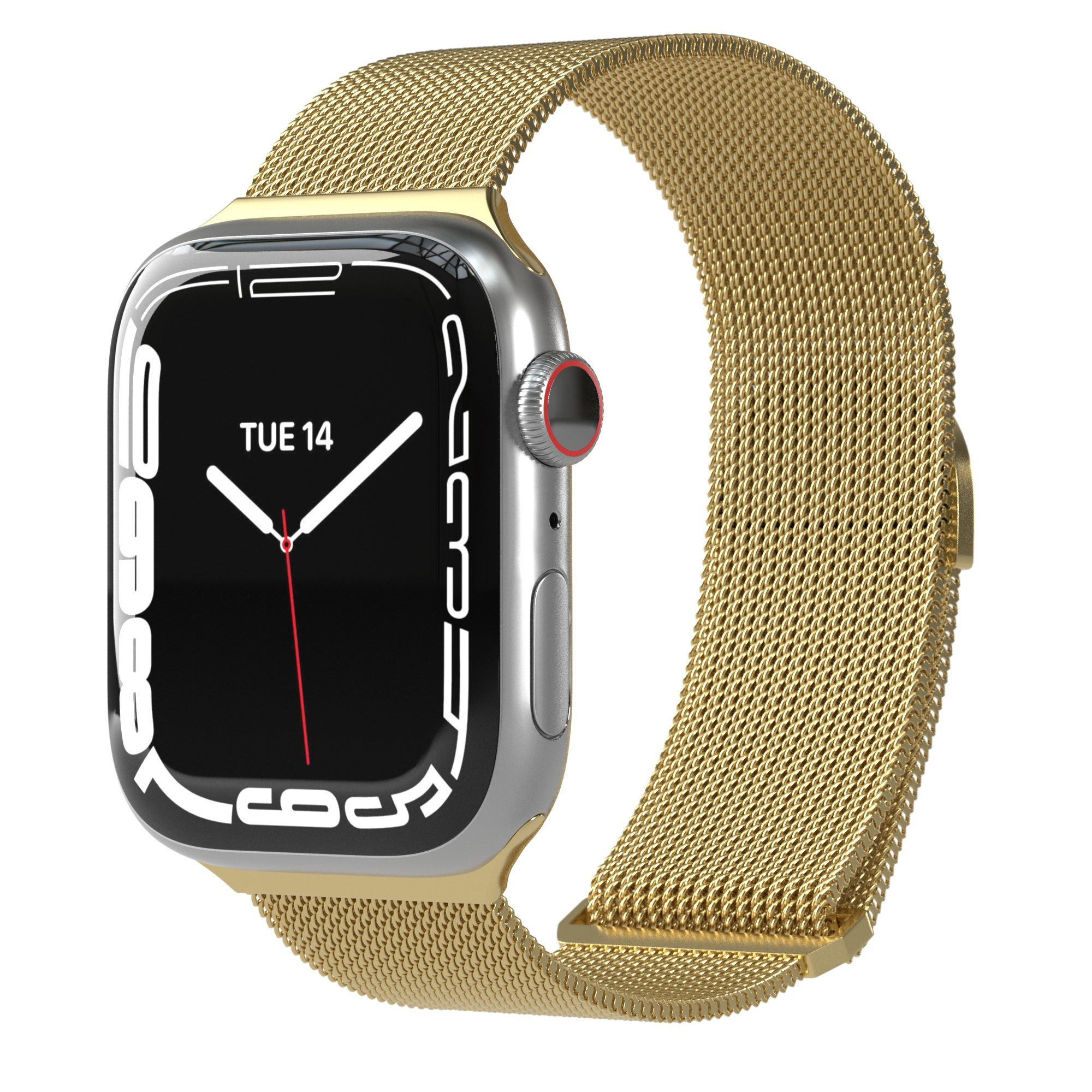 EAZY CASE Uhrenarmband Metall Band für iWatch 11 10 9 8 7 6 5 4 3 2 1 SE Ul günstig online kaufen