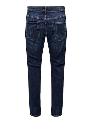 & REG.DK. ONLY NOOS 6752 JEANS Straight-Jeans SONS BLUE DNM ONSWEFT