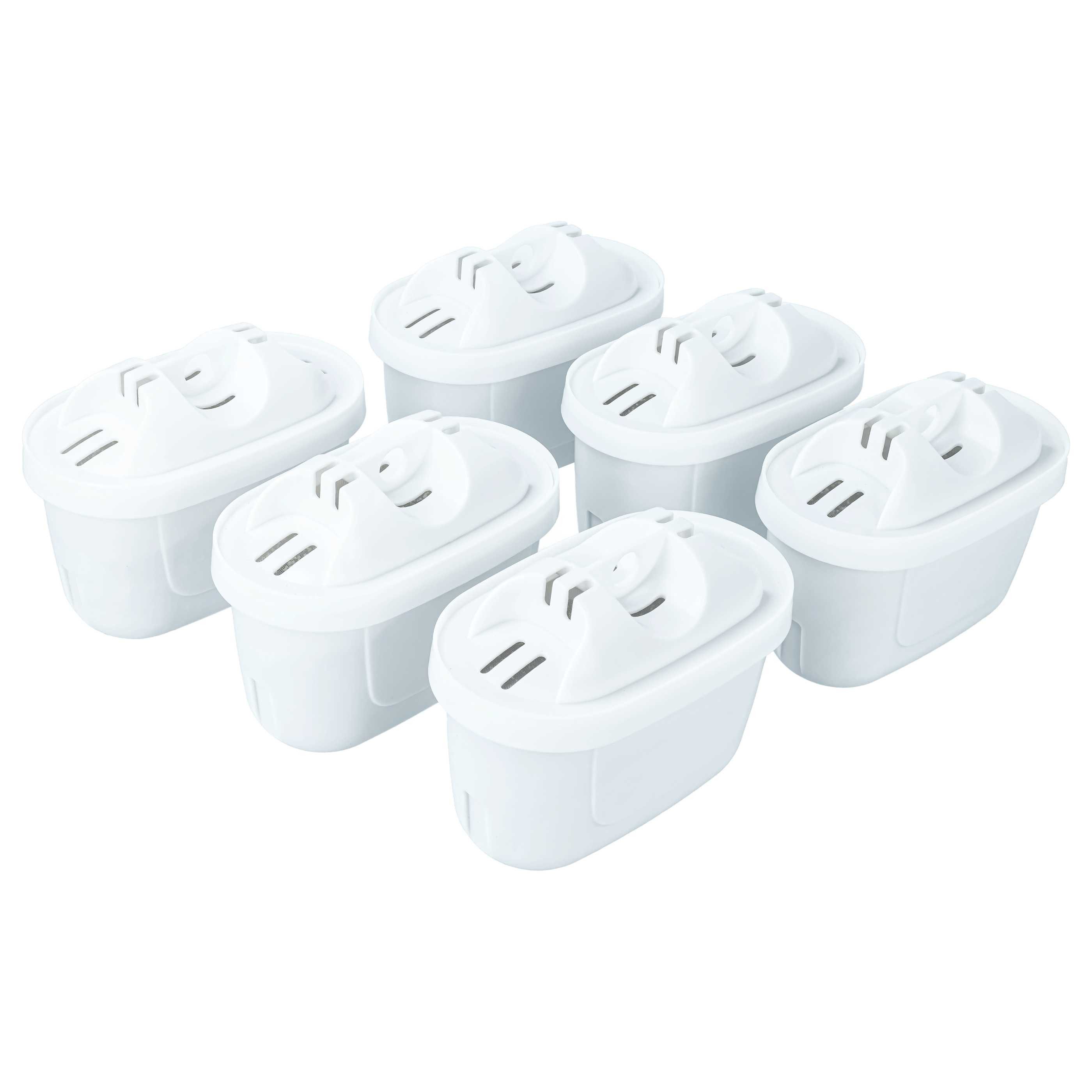 vhbw Wasserfilter passend für TEESA TSA0102 2.4L, TSA0101 2L, TSA0103 1.4L Wasserkanne, Zubehör für Für TEESA TSA0102 2.4L TSA0101 2L TSA0103 1.4L, Mehrstufiges Filtrationssystem,BPA-frei