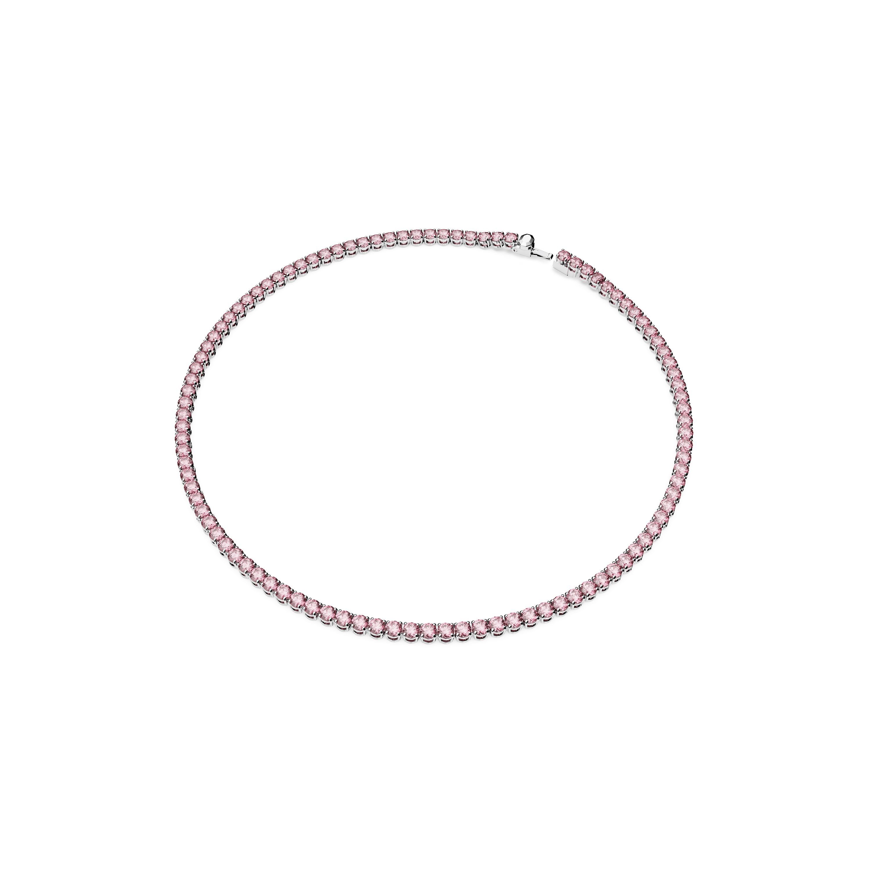 Swarovski Kette mit Anhänger silberfarb...