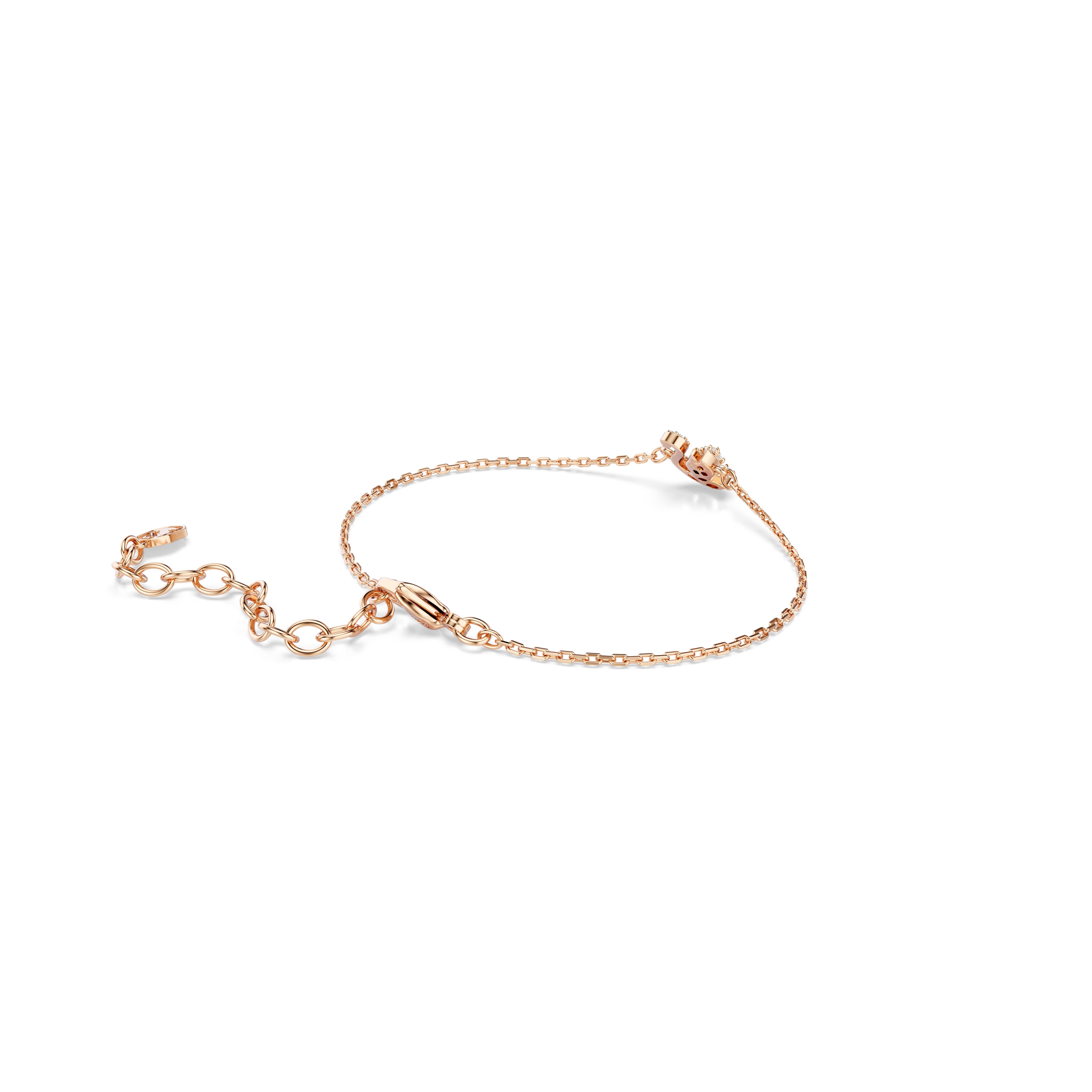 Swarovski Armkette Schmuck Geschenk Swan Armband, mit Swarovski® Kristall, Zirkonia (synth)