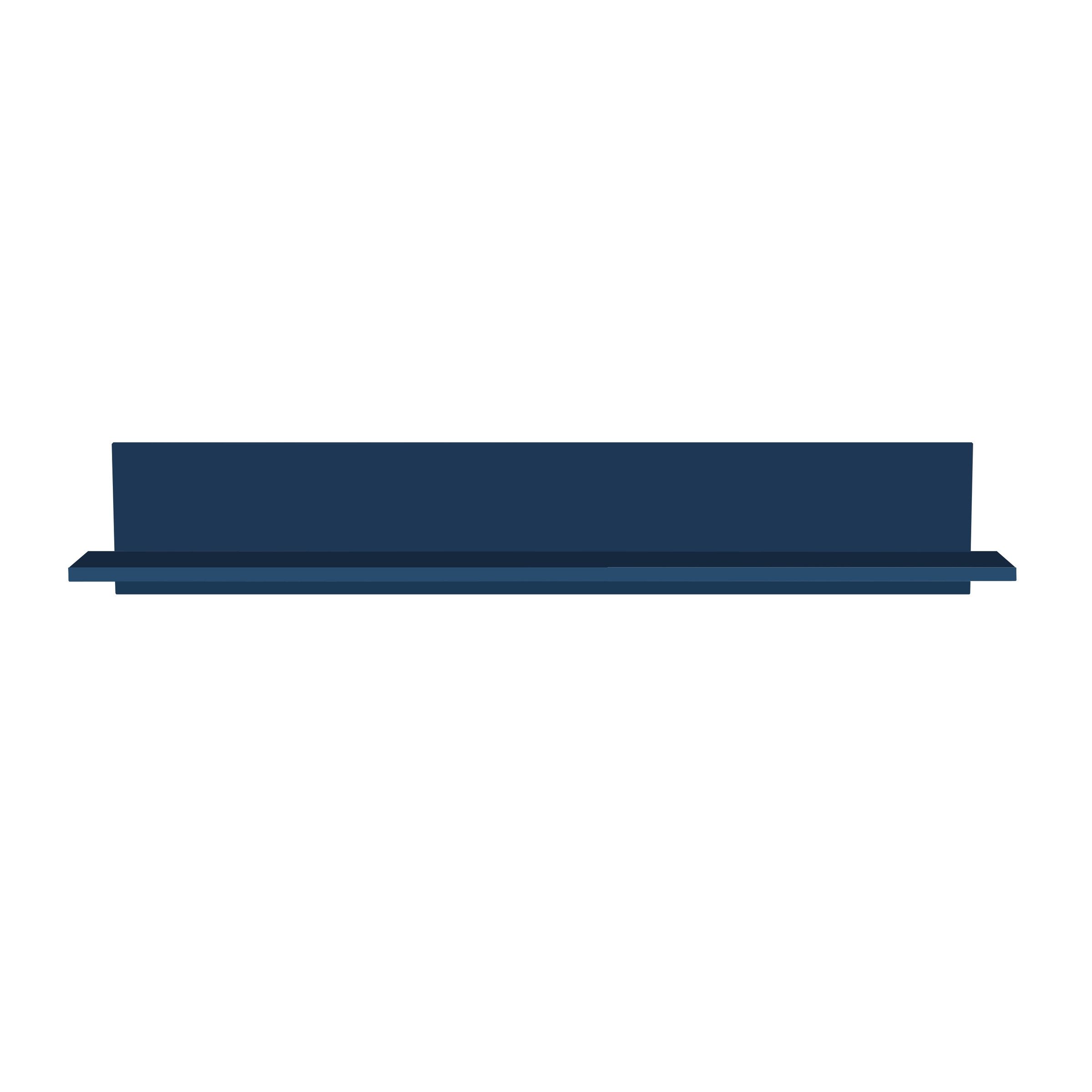 PREISBRECHER Wandboard Alice Springs, in Nachtblau - 154x25,6x21,2cm (BxHxT)