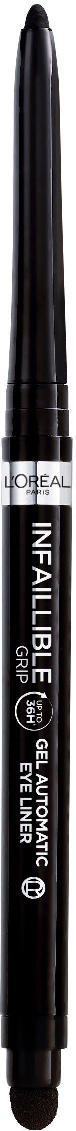 L'ORÉAL PARIS Eyeliner INFAILLIBLE AUTOMATIC GRIP EYELINER, für einen langanhaltenden Lidstrich und optimales verblenden